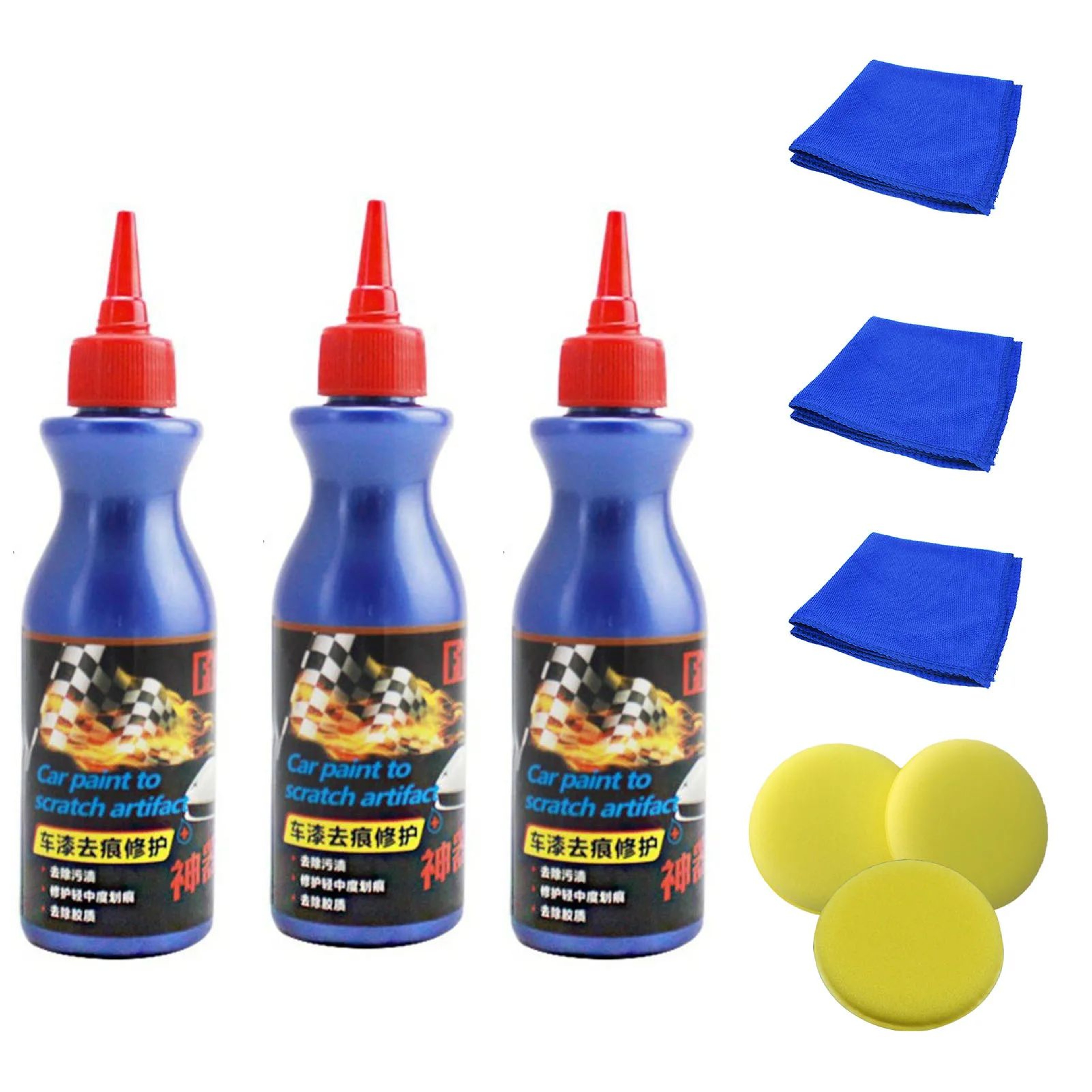 Car Scratch Repair Fluid  FadeResistant QuickDrying Paint Scratch Remover Applicator For Auto Exter 5