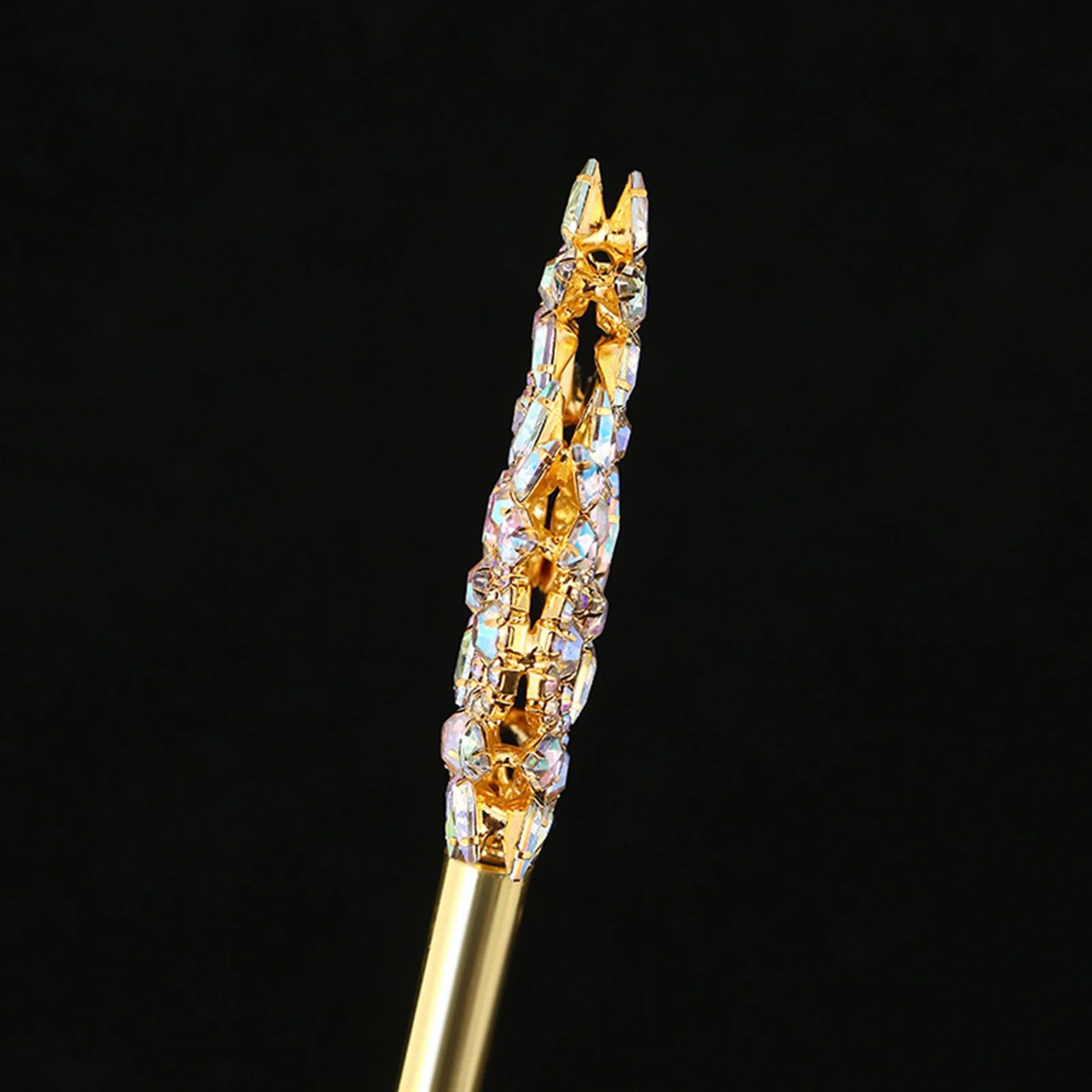 Rhinestone Princess Wand  Sparkling Crown Fairy Scepter For Weddings Pageants Costumes  Party Favor 3