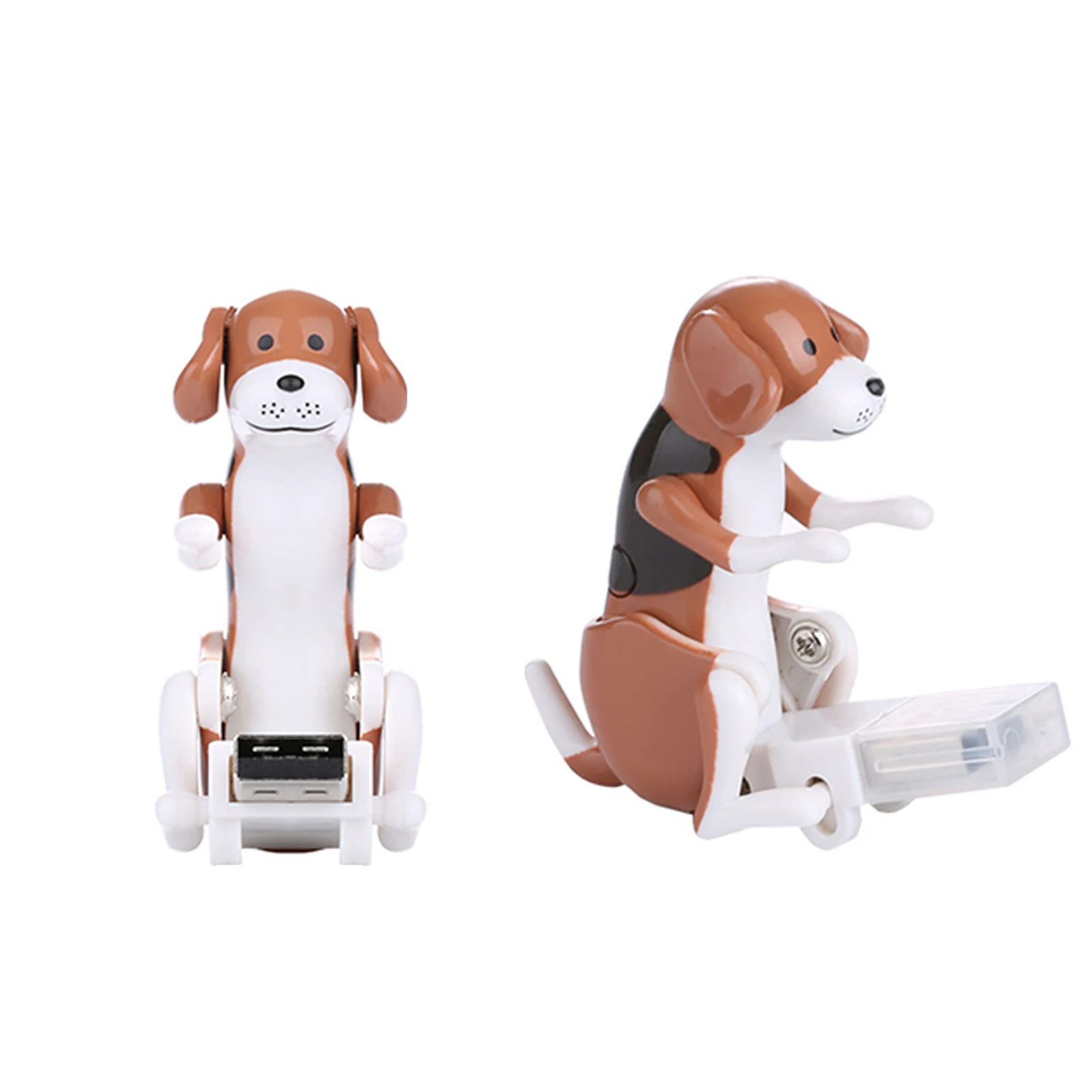 Funny Humping Dog USB Toy  Mini Animated Stress Relief Desktop Gadget Dustproof Computer Accessory  3