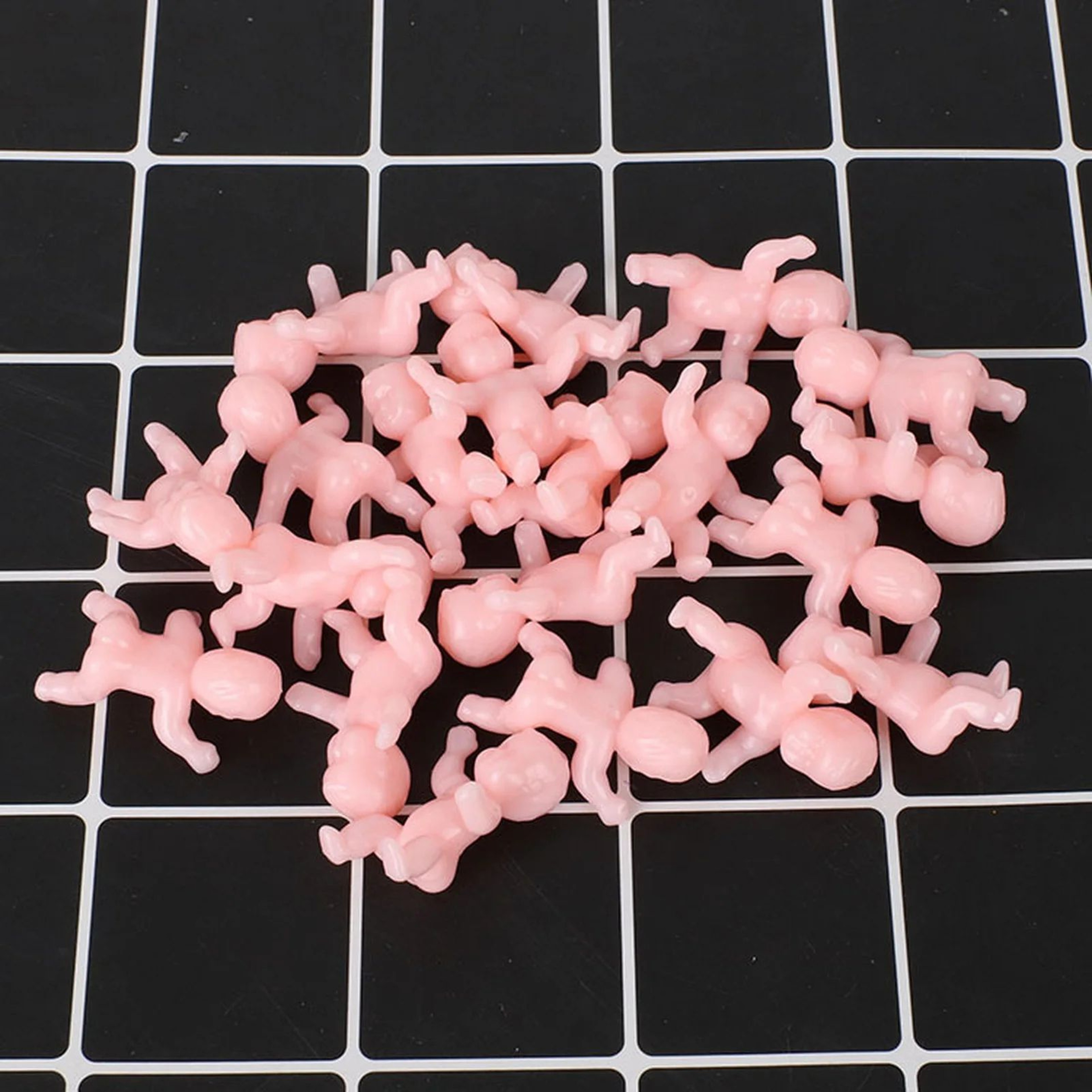 10pcs Tiny Baby Figurines  Mini Plastic Babies For Baby Showers Cake Decor Party Favors  DIY Crafts 4