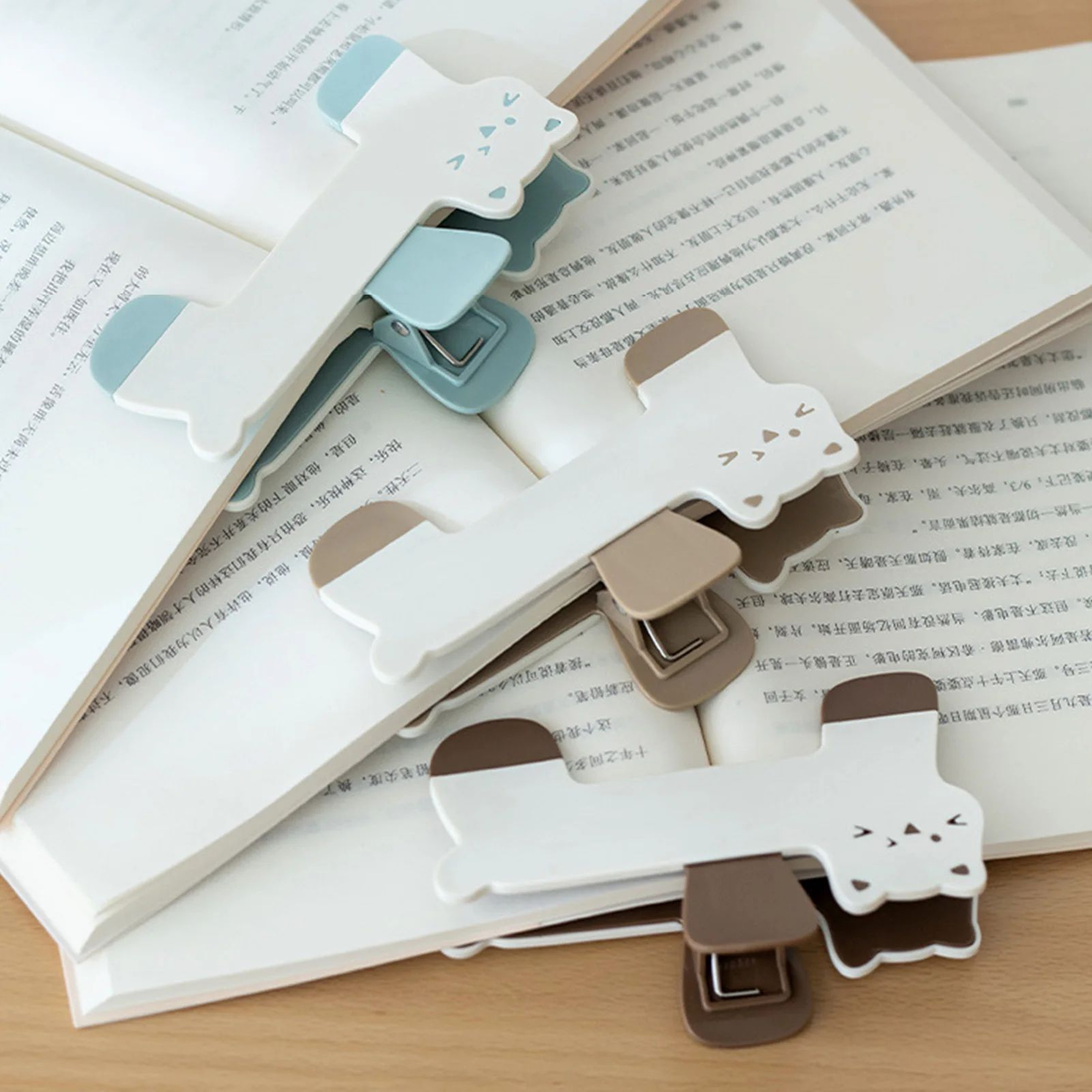 Cat Book Stand Holder  HandsFree Page Holder Portable Reading Clip For Students Book Lovers Cookboo 0