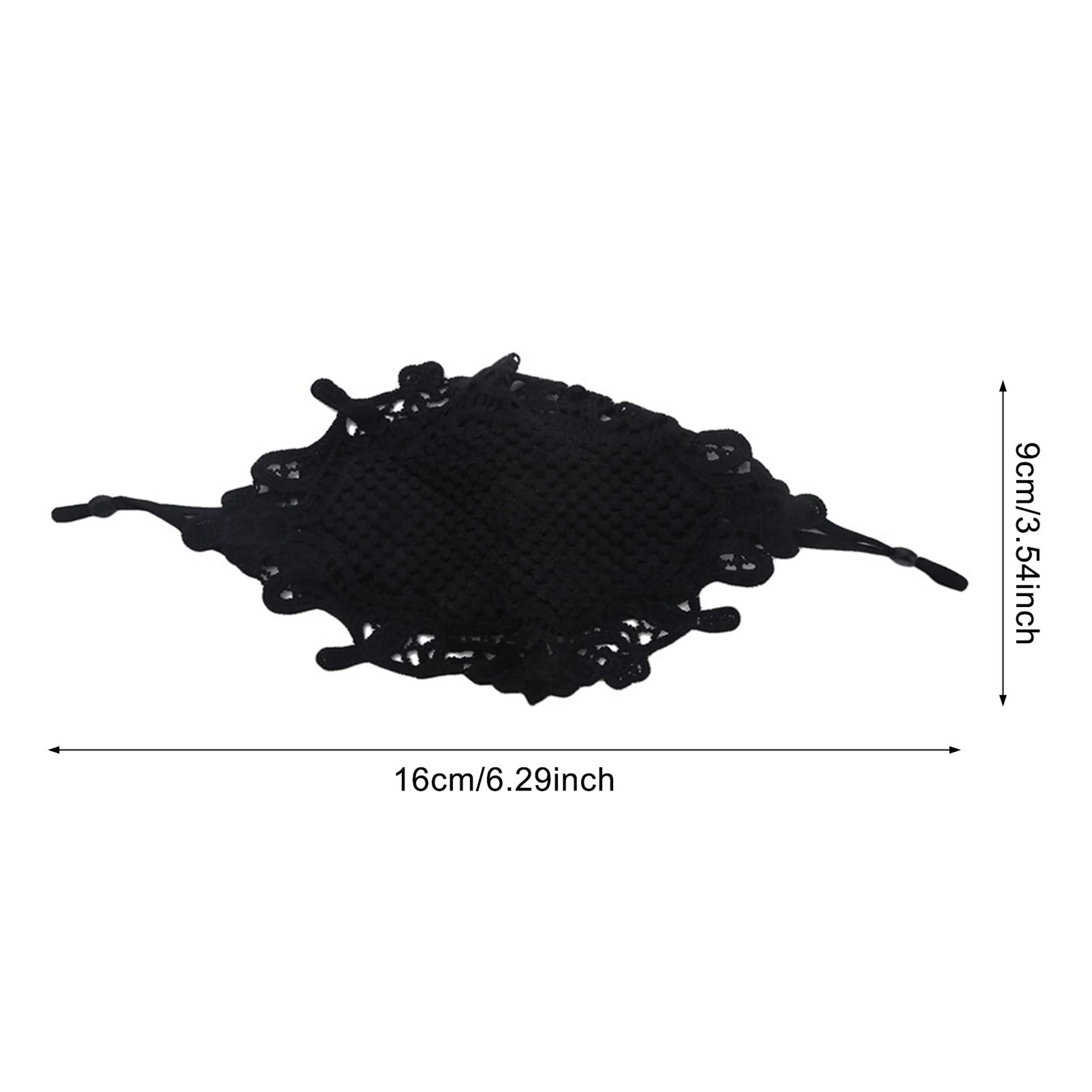 Reusable Lace Fashion Mask  Soft Cotton Face Covering With Adjustable Ear Loops For Parties Cosplay 5