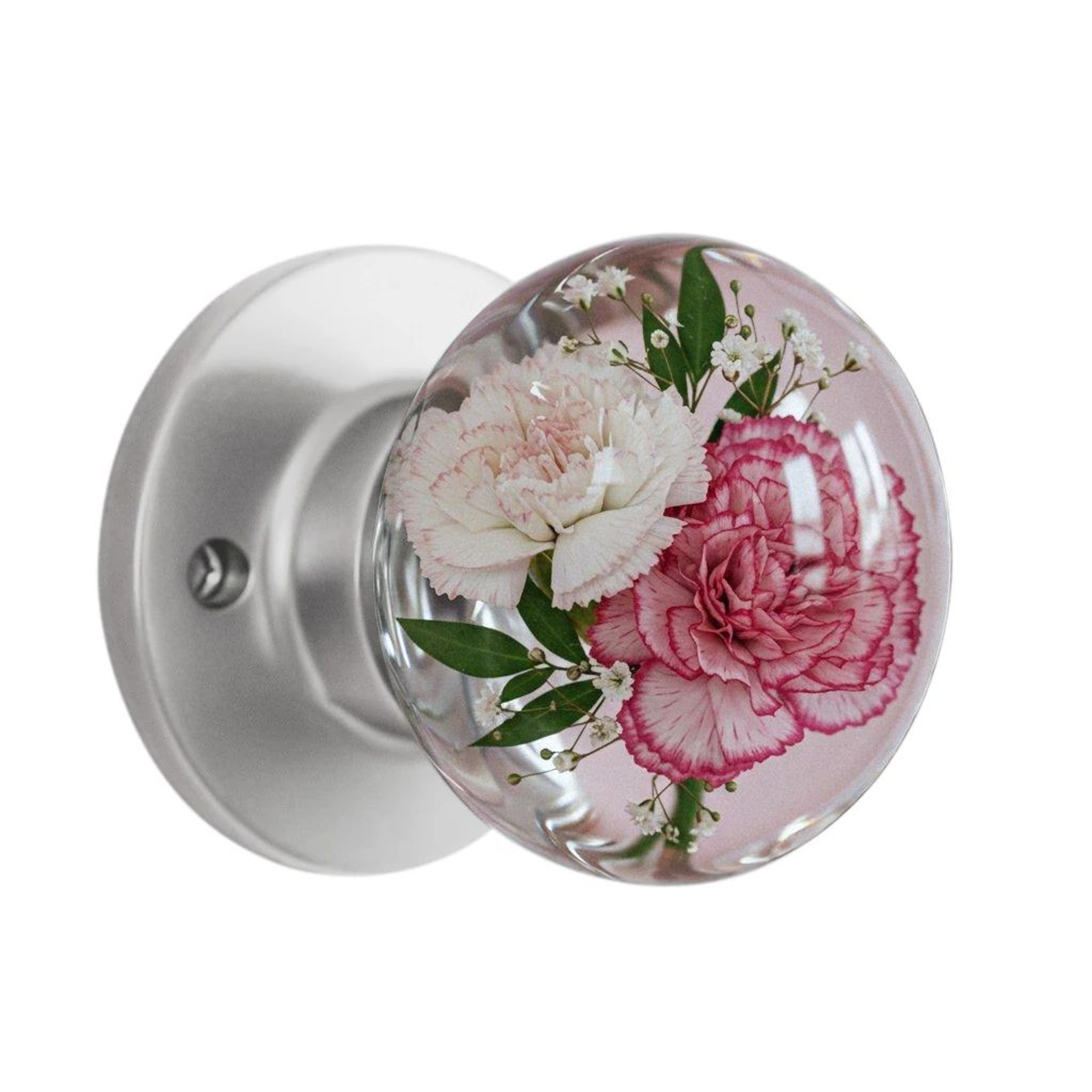 Vintage Floral Resin Cabinet Knobs  Decorative Drawer Pulls For Lovely Kitchen Cabinets Cupboards A 7