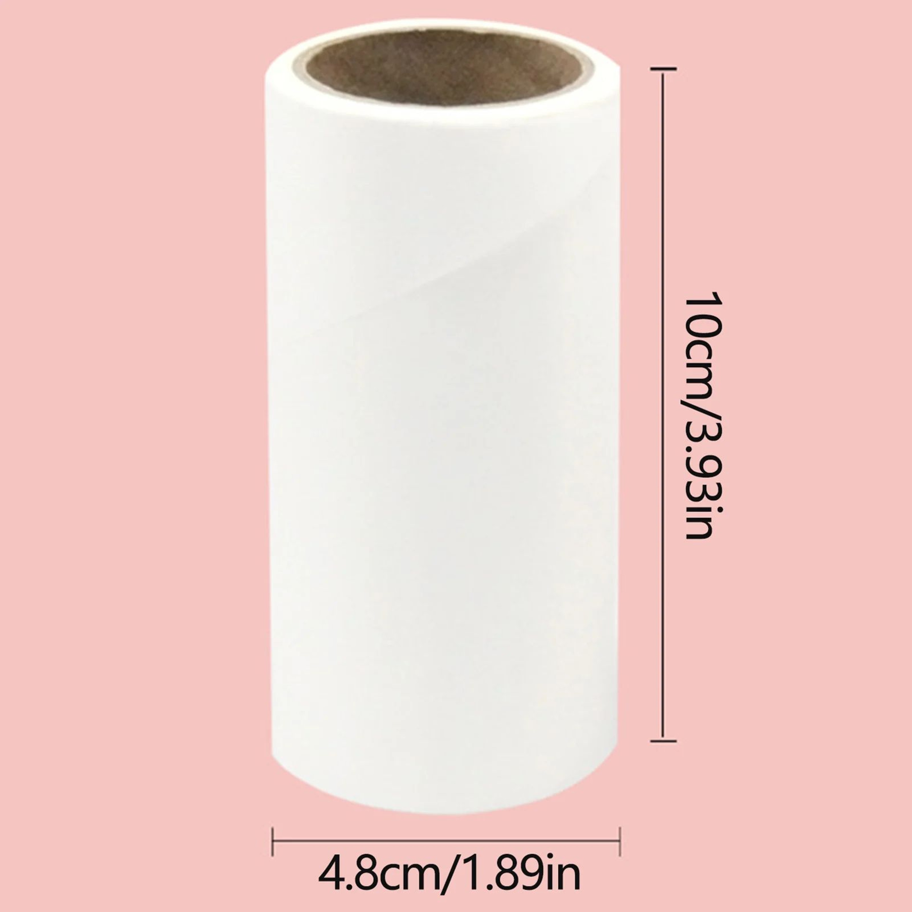 Extra Sticky Lint Roller Refills  EasyTear Adhesive Rolls For Dog Hair Cat Fur Dust  Fuzz On Fabric 8