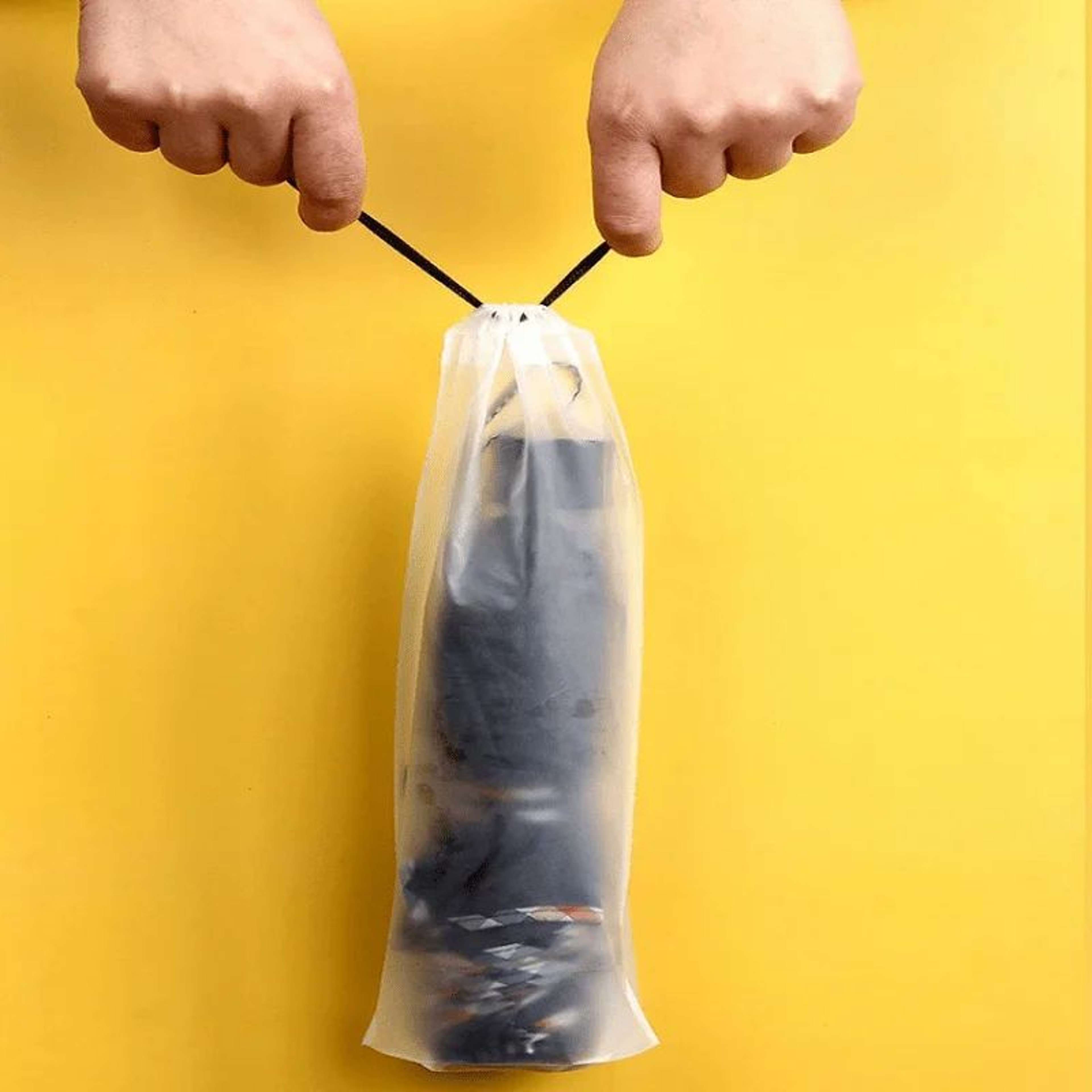 Waterproof Umbrella Storage Bags  Translucent Drawstring Pouches For Neat Home Storage Travel And S 0
