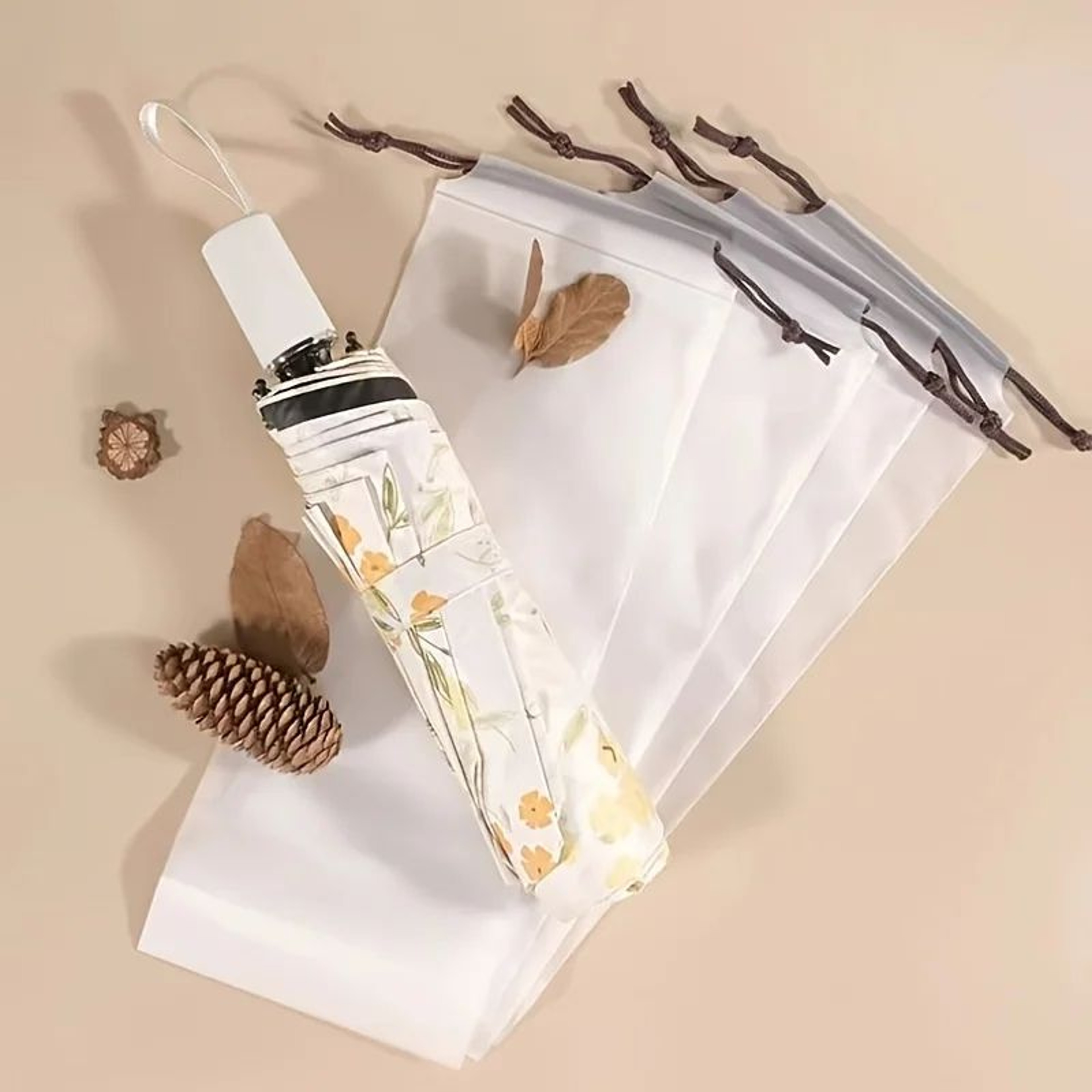 Waterproof Umbrella Storage Bags  Translucent Drawstring Pouches For Neat Home Storage Travel And S 1