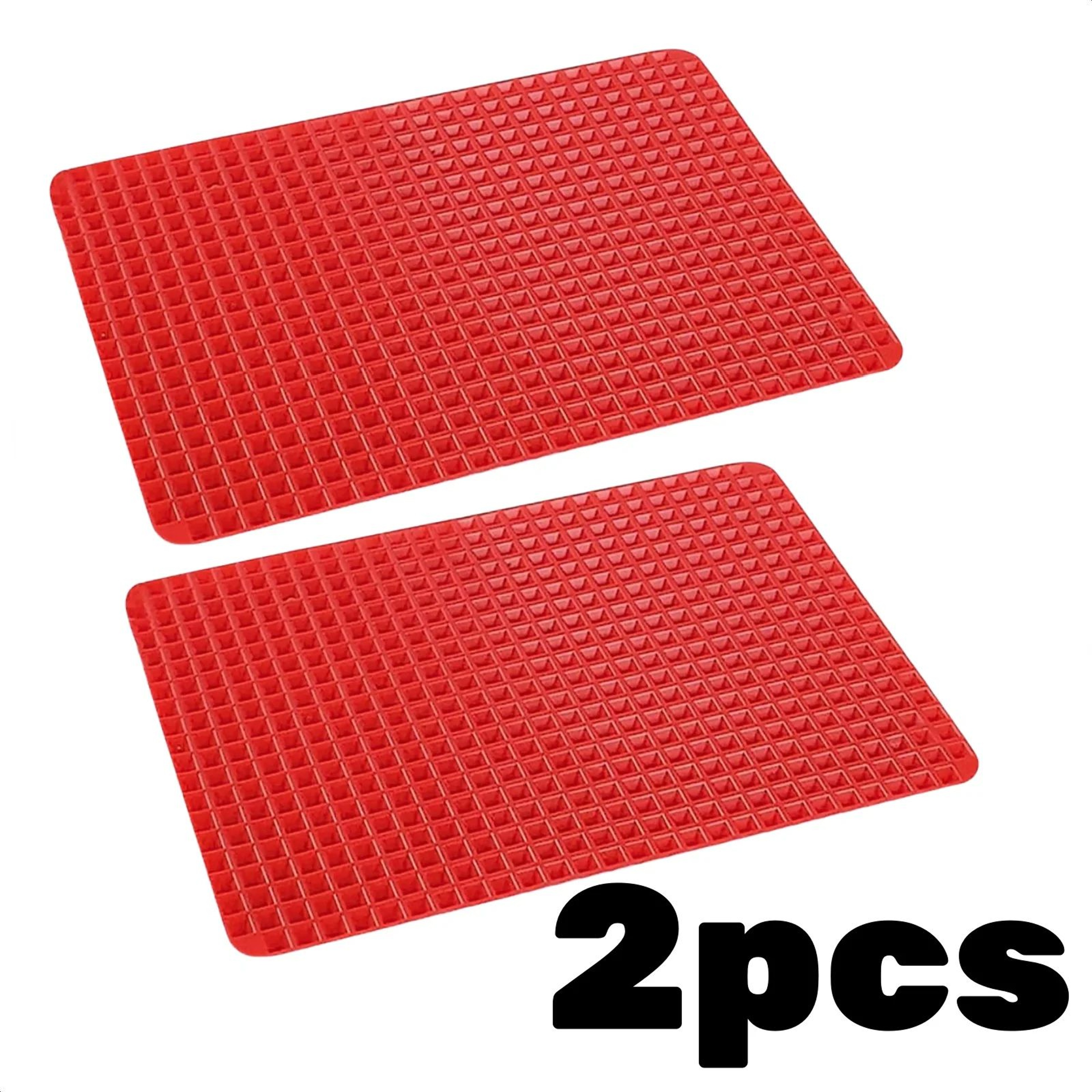 Pyramid Silicone Baking Mat  16 X 11 In Nonstick BPAFree Roasting Liner For Easy Cleanup Oven Meals 9