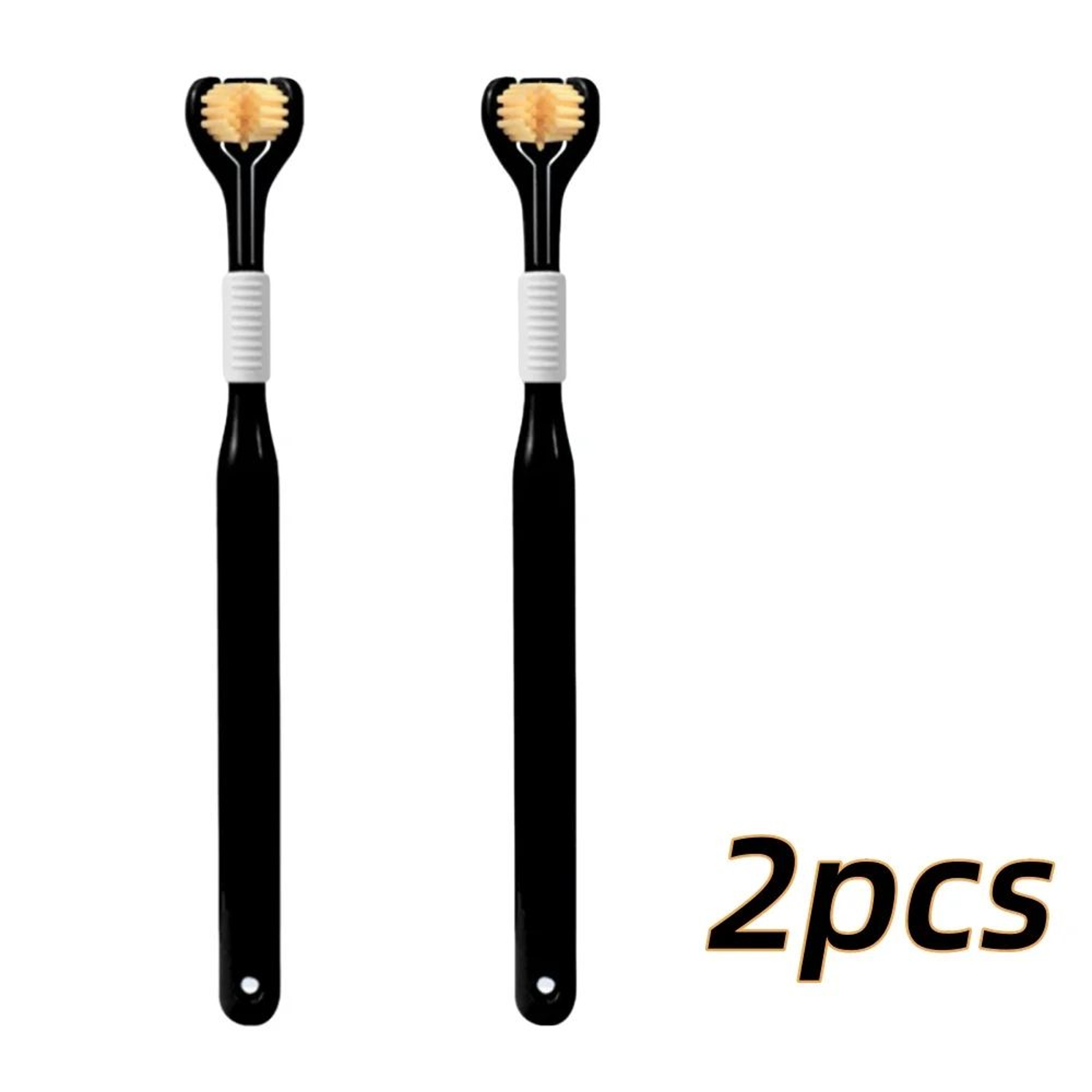 Soft Bristle ThreeSided Toothbrush  Adult Oral Care Brush For Gentle Cleaning And Convenient Daily  18