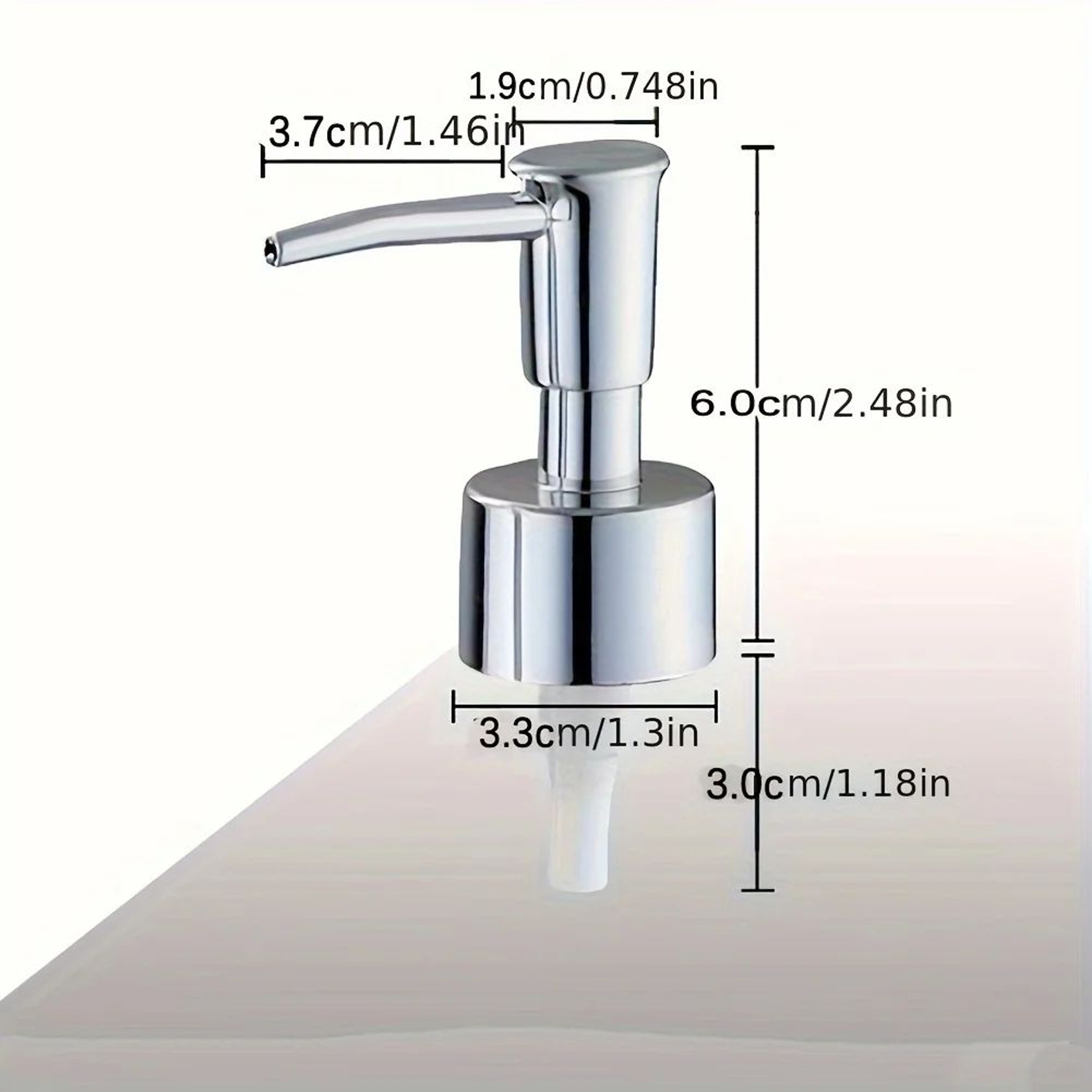 Soap And Lotion Pump Replacement  Plastic Dispenser Head With Tube For Practical Bathroom Bottle Re 5