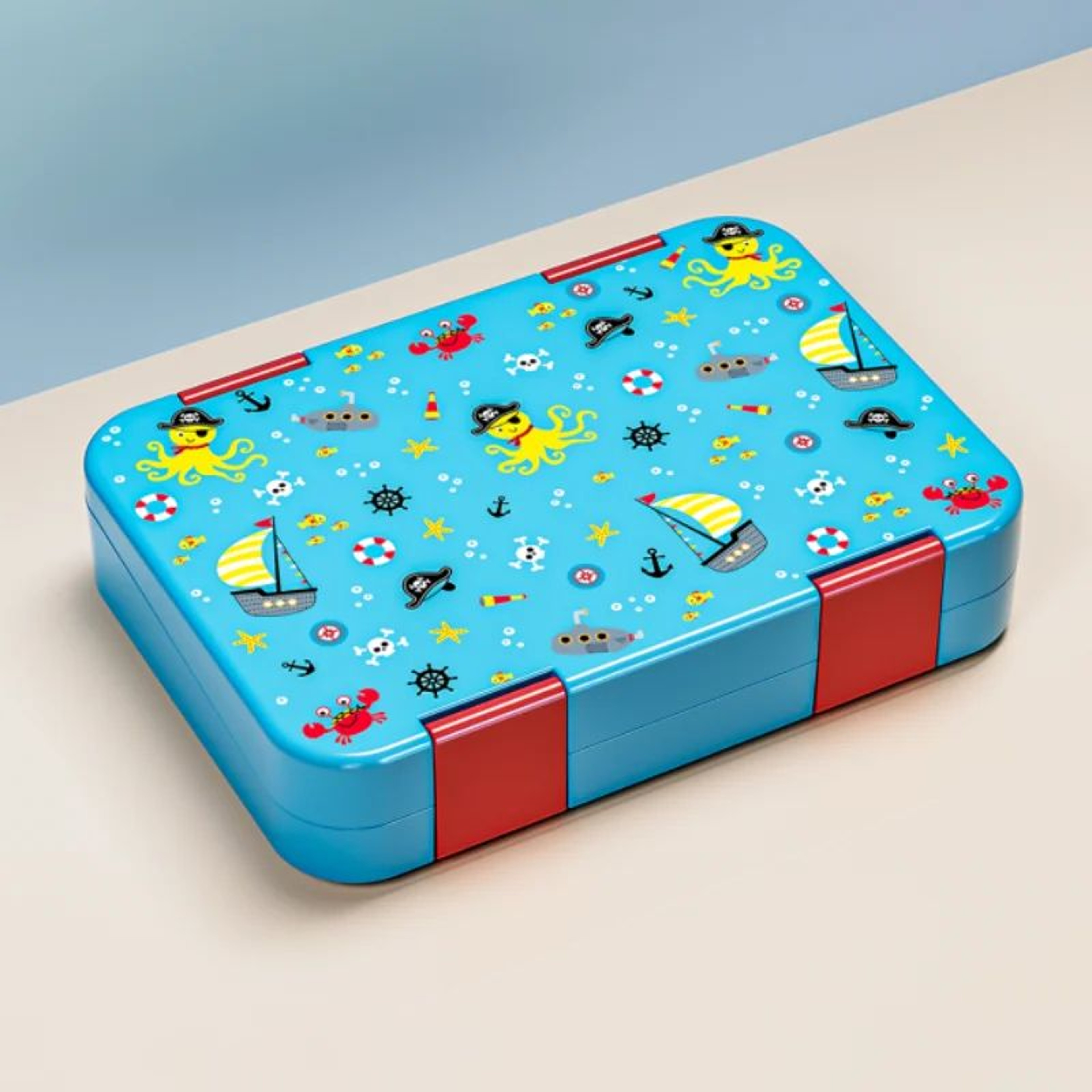 Cartoon Bento Lunch Box  37 Fl Oz Divided Leakproof BPAFree Food Container For Neat School Lunches  6