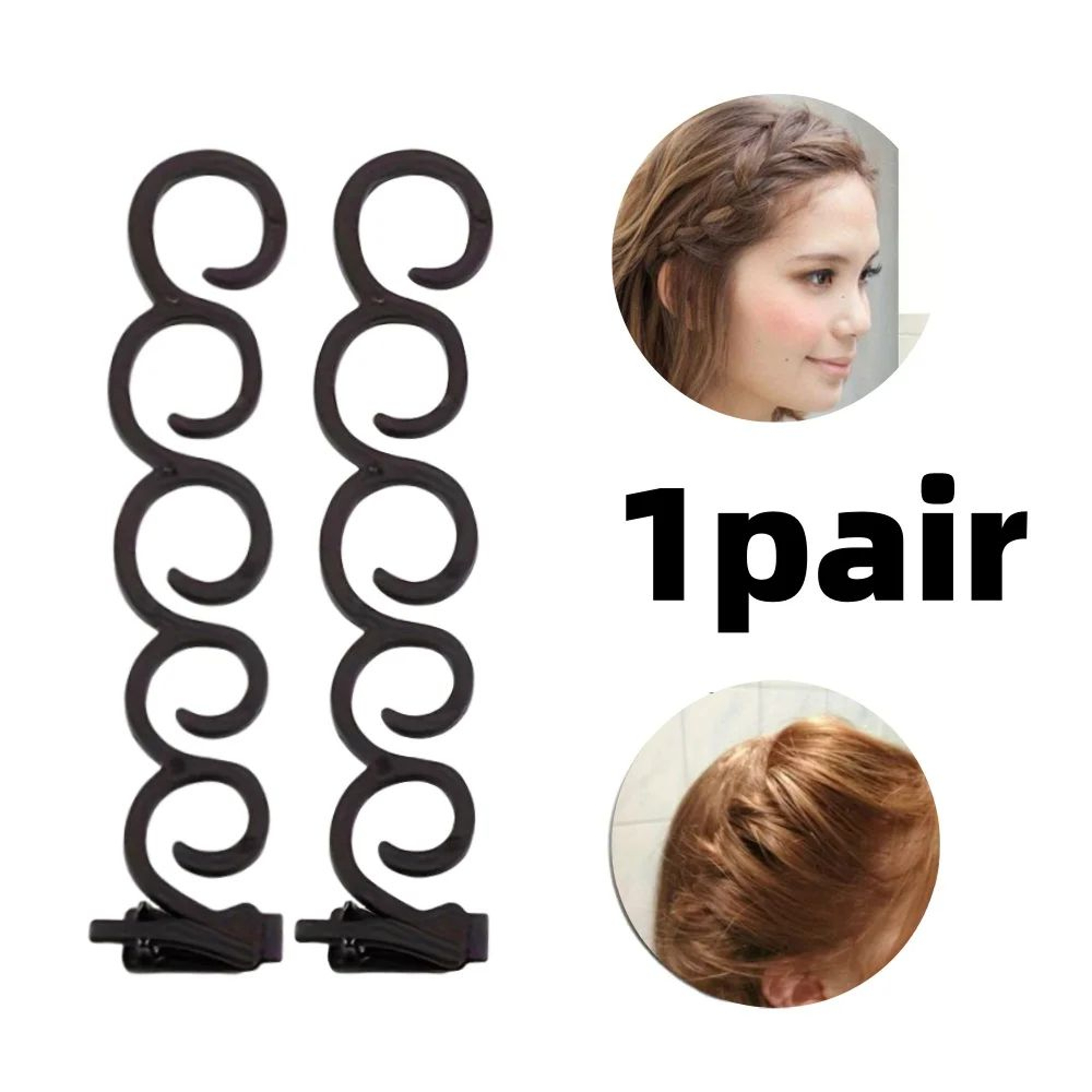 DIY Hair Braiding Tools  Fishbone Braid Maker Set For Simple Ponytail Styling Creative Braided Look