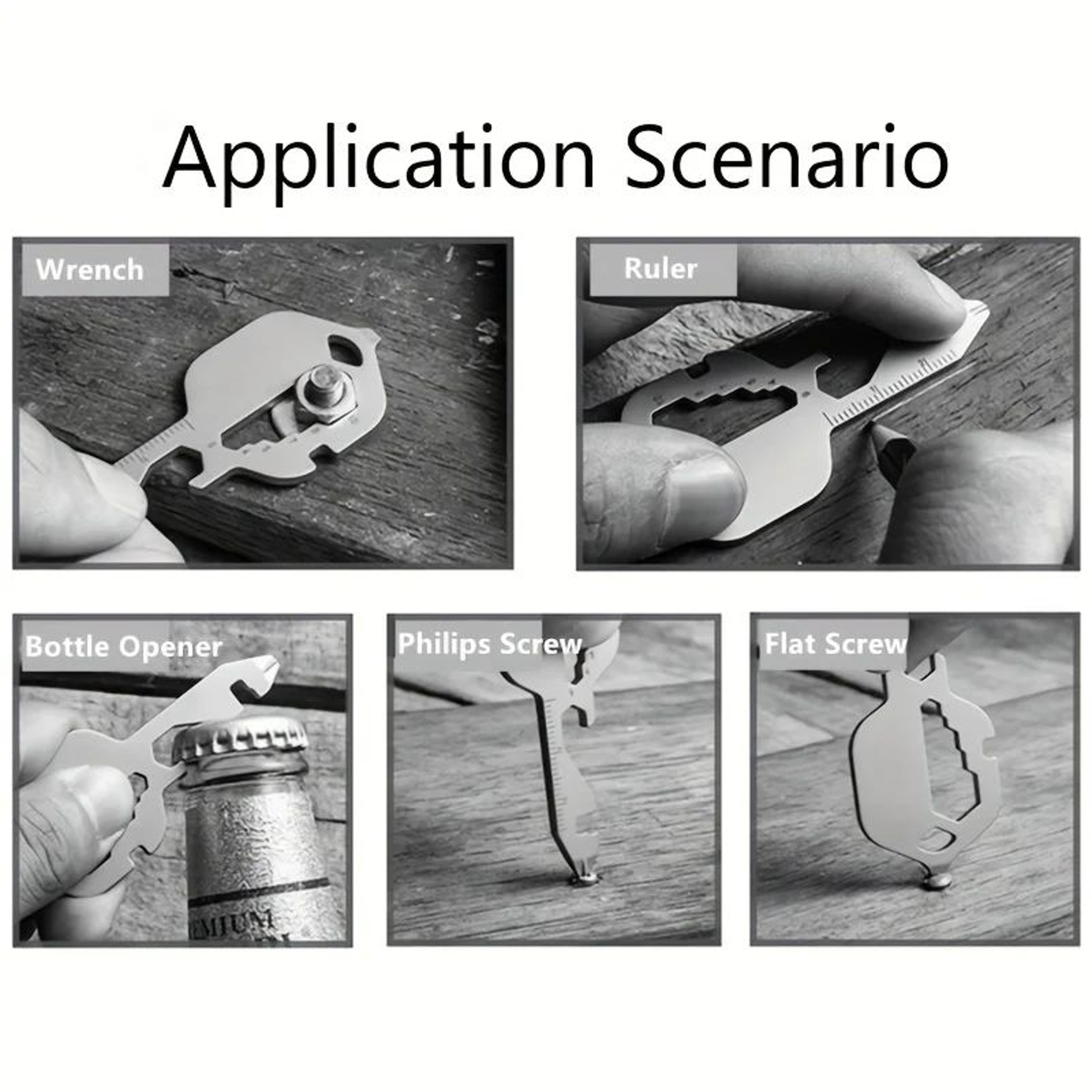 KeyShaped Multitool  Stainless Steel Keychain Screwdriver And Bottle Opener For Quick Jobs And Ever 5