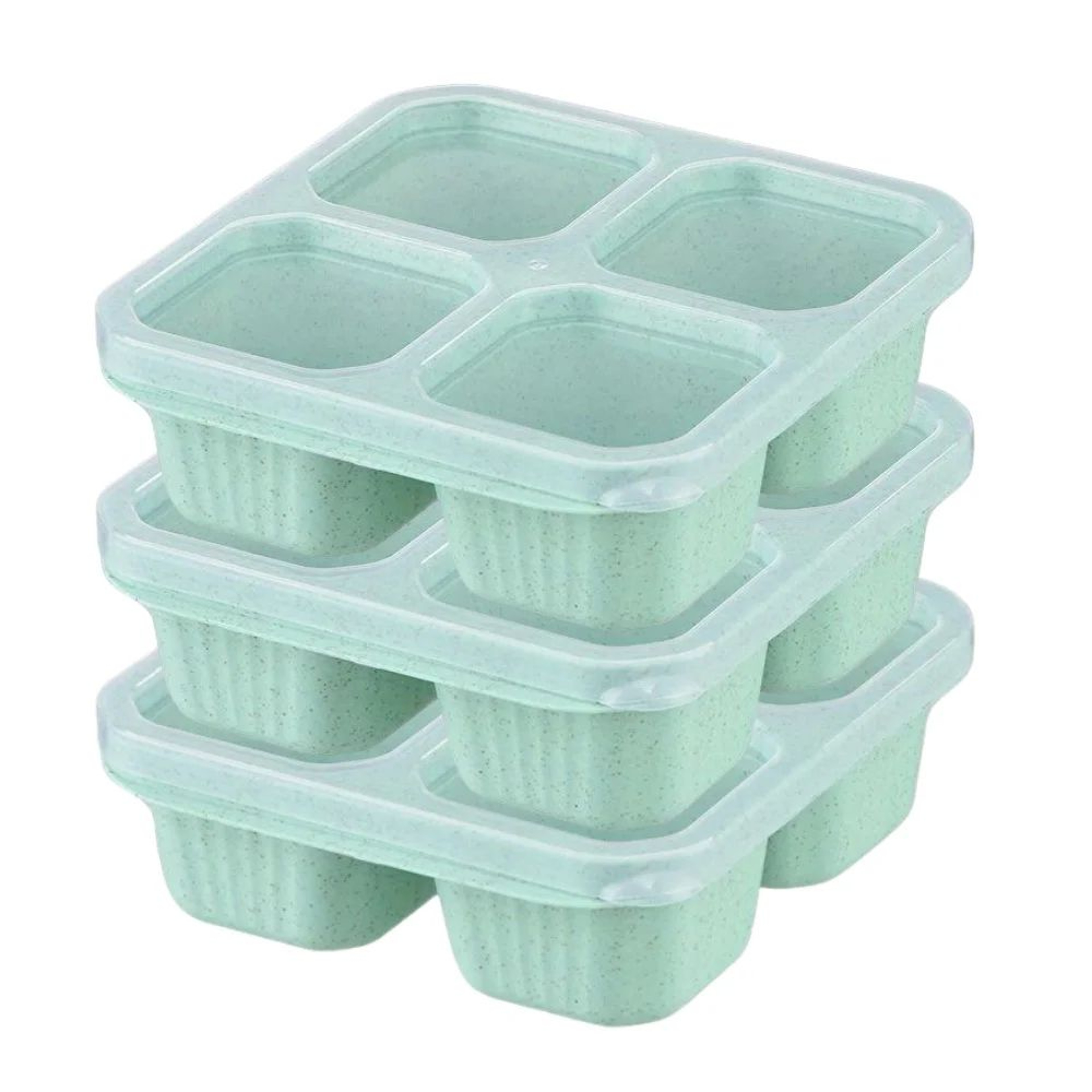 Bento Snack Box  BPAFree Reusable Lunch Container With Lid And 4 Compartments For Neat School Work  12
