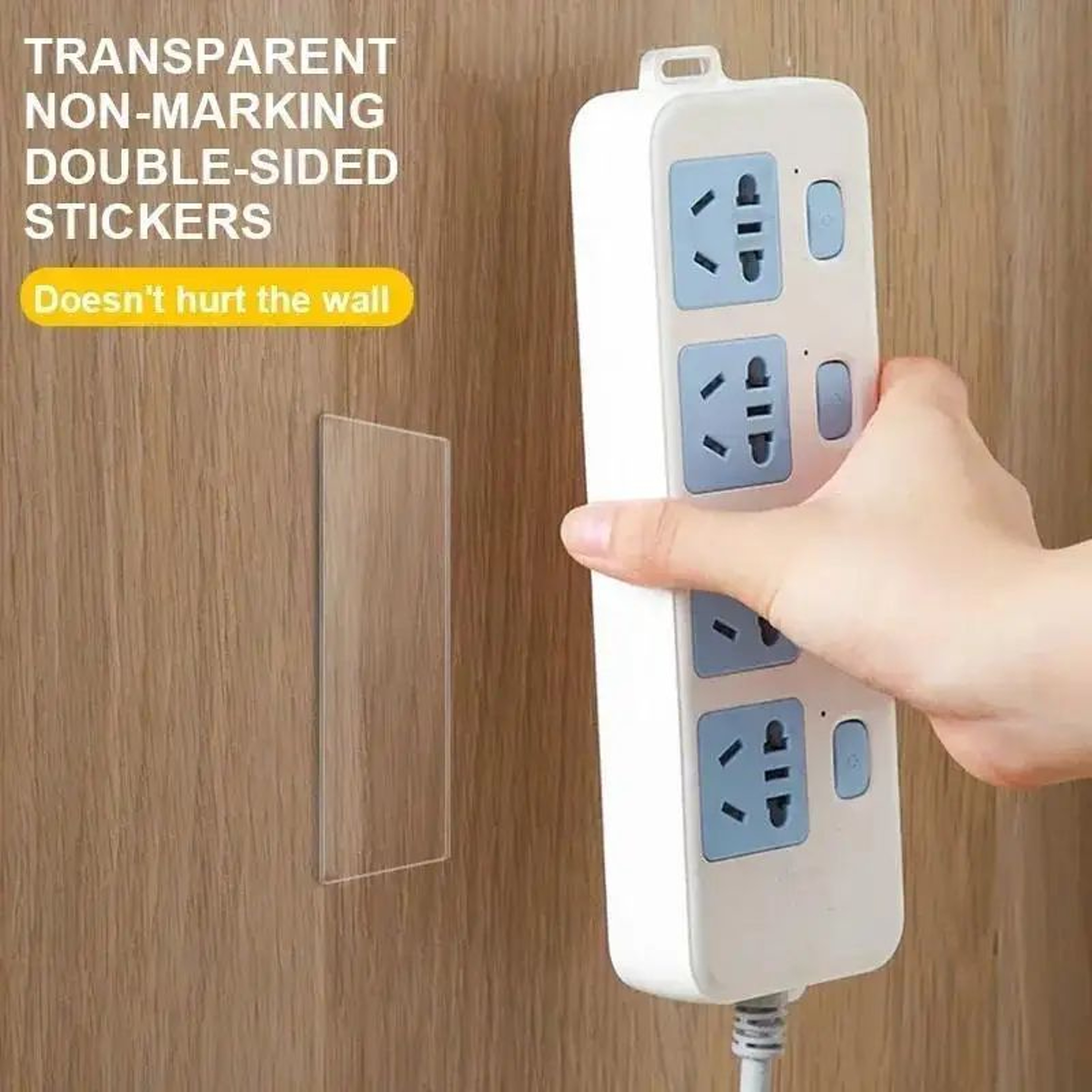 DoubleSided Mounting Tape  Removable Adhesive Strips For Hanging Pictures Posters  Decorating Smoot 1