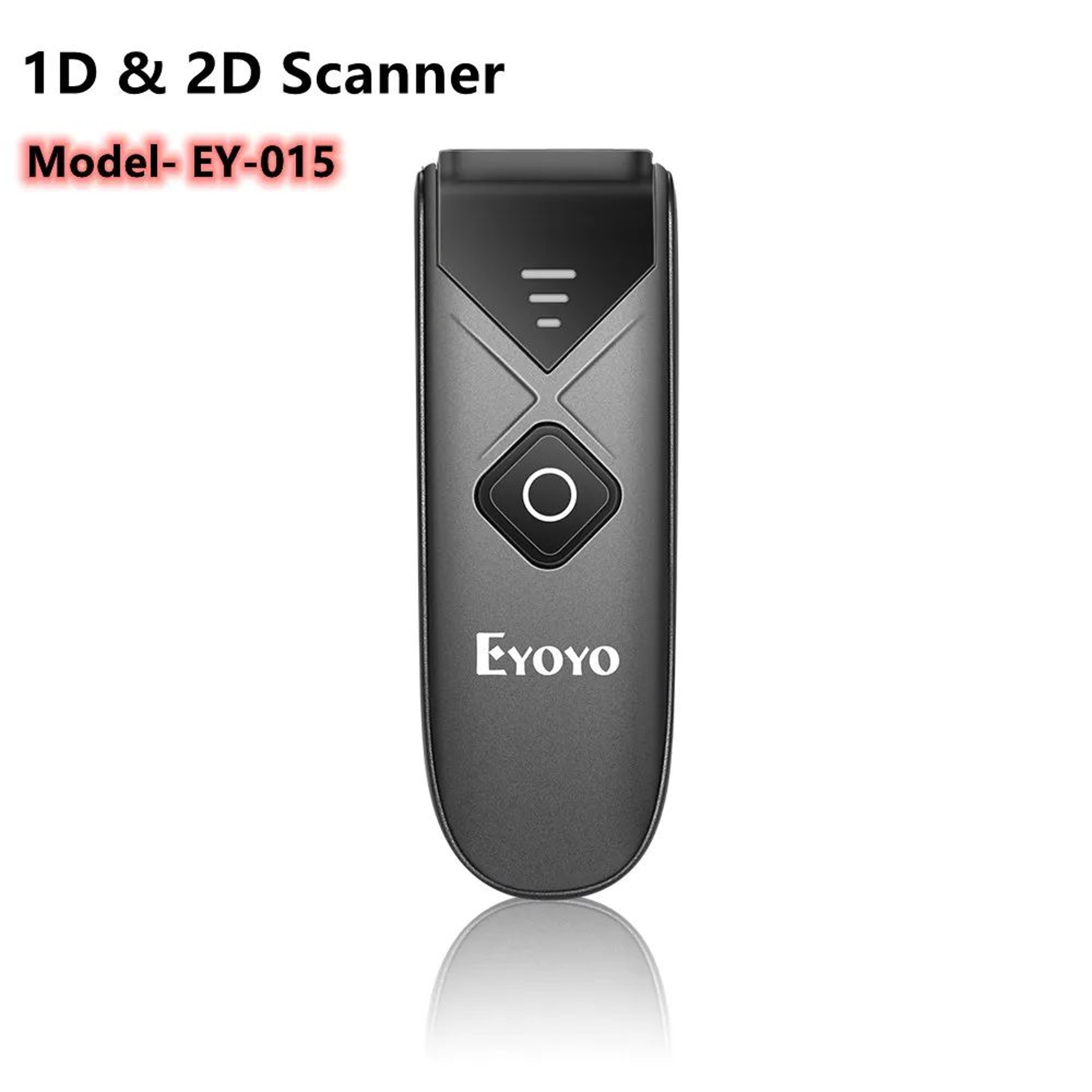 Mini 2D Barcode Scanner  Bluetooth 24 GHz  USB 1D QR PDF417 Reader With Offline Storage For Phone A 6