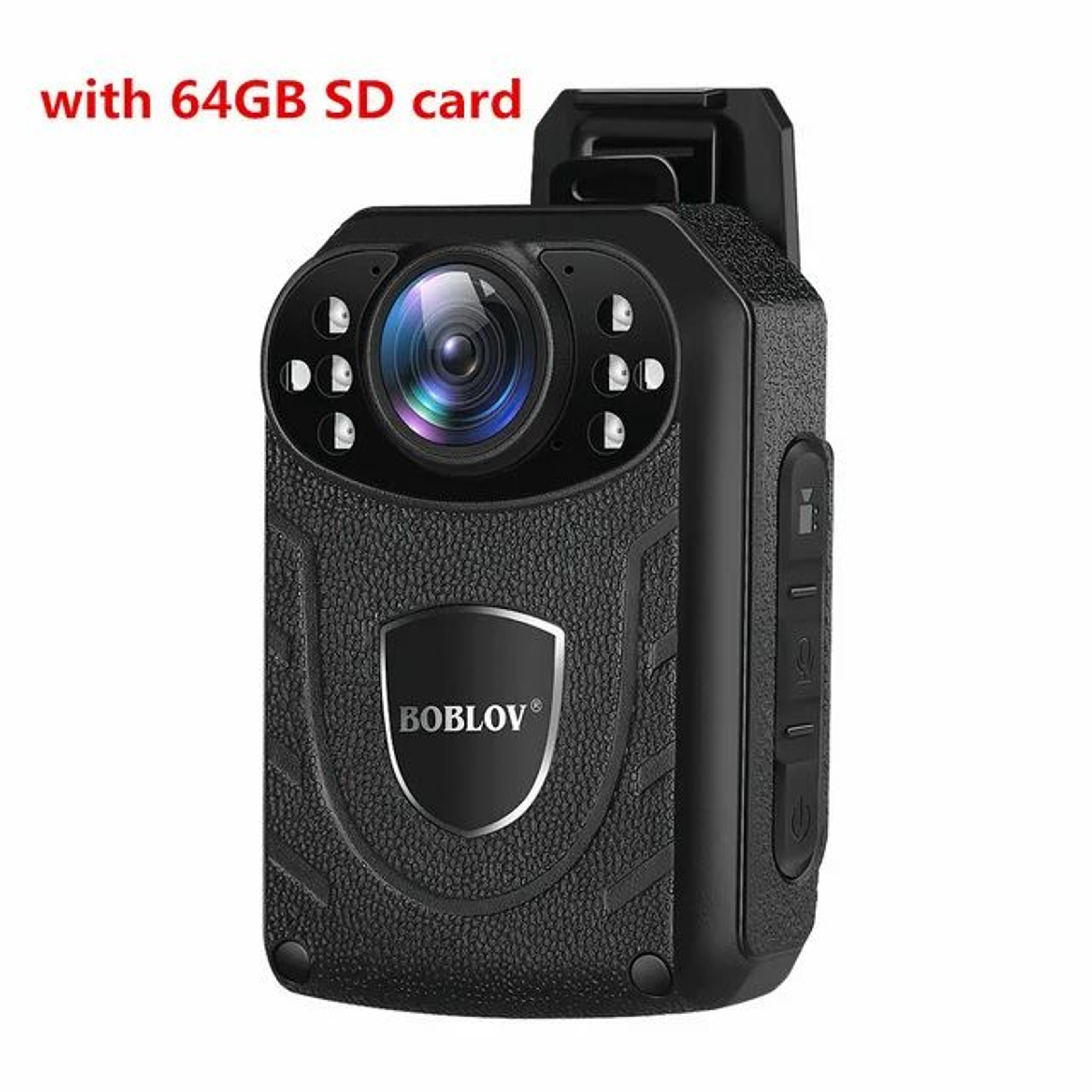 Mini Body Camera  1296p Video 170 View  IR Night Vision With 2850 MAh Battery PrePost Recording  12 10
