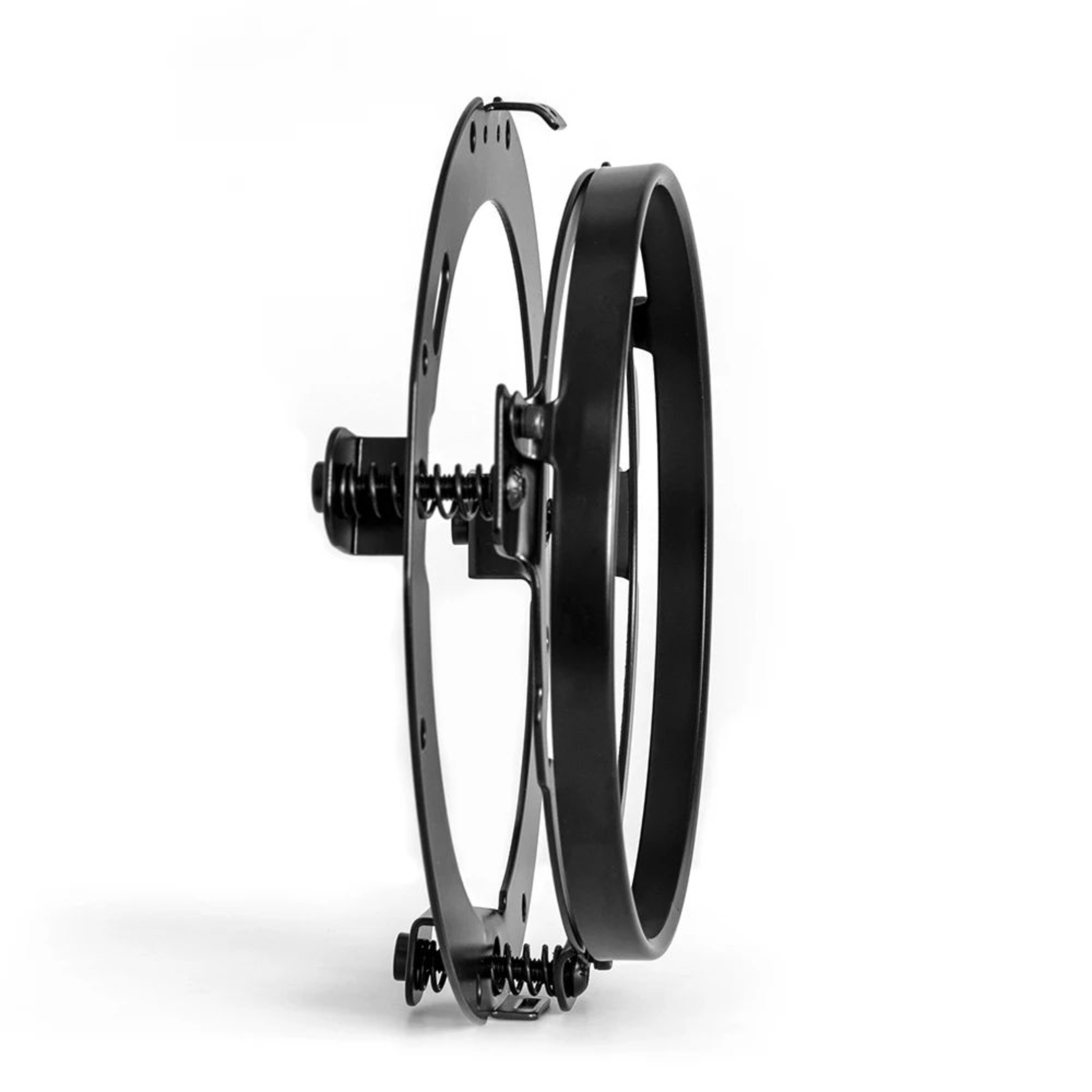 7 In LED Headlight Mounting Ring  Secure Headlamp Bracket In Black Or Chrome For Compatible Motorcy 4