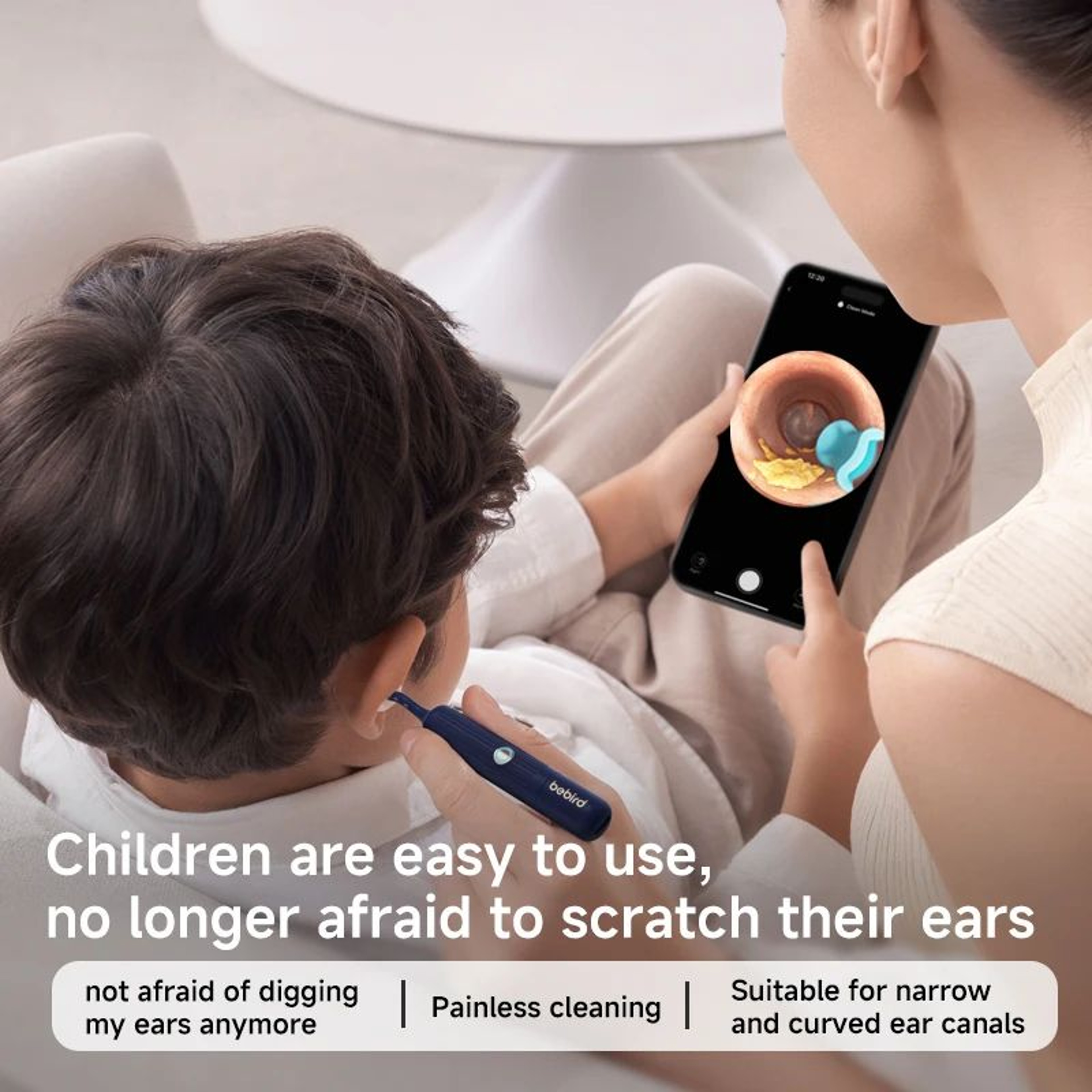 Visual Ear Cleaner  10MP Camera Endoscope With Manual Tweezers Wireless WiFi Viewing And USBC Recha 4