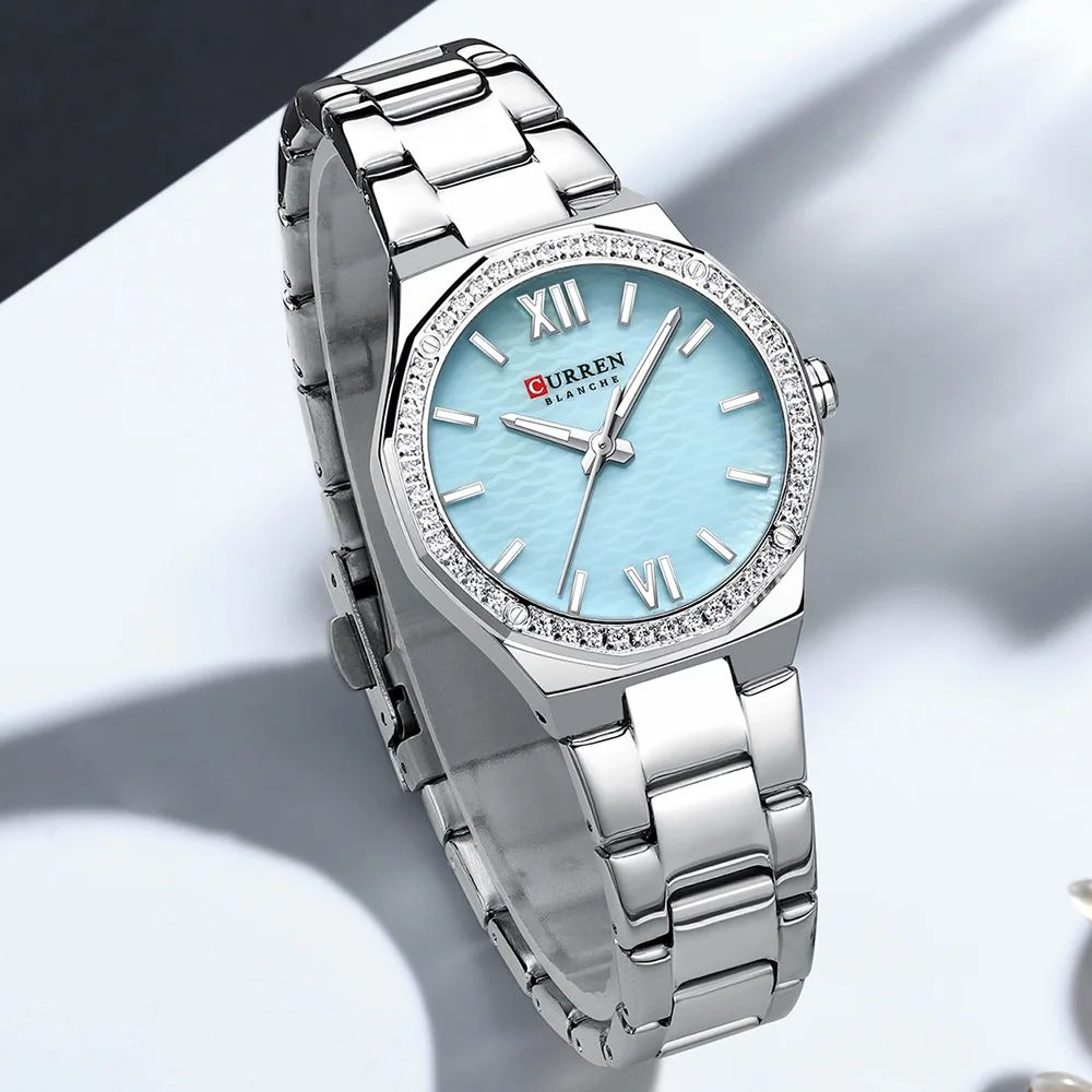 Womens Quartz Bracelet Watch  Luminous Details  Elegant Casual Styling For Everyday Outfits Work An 4