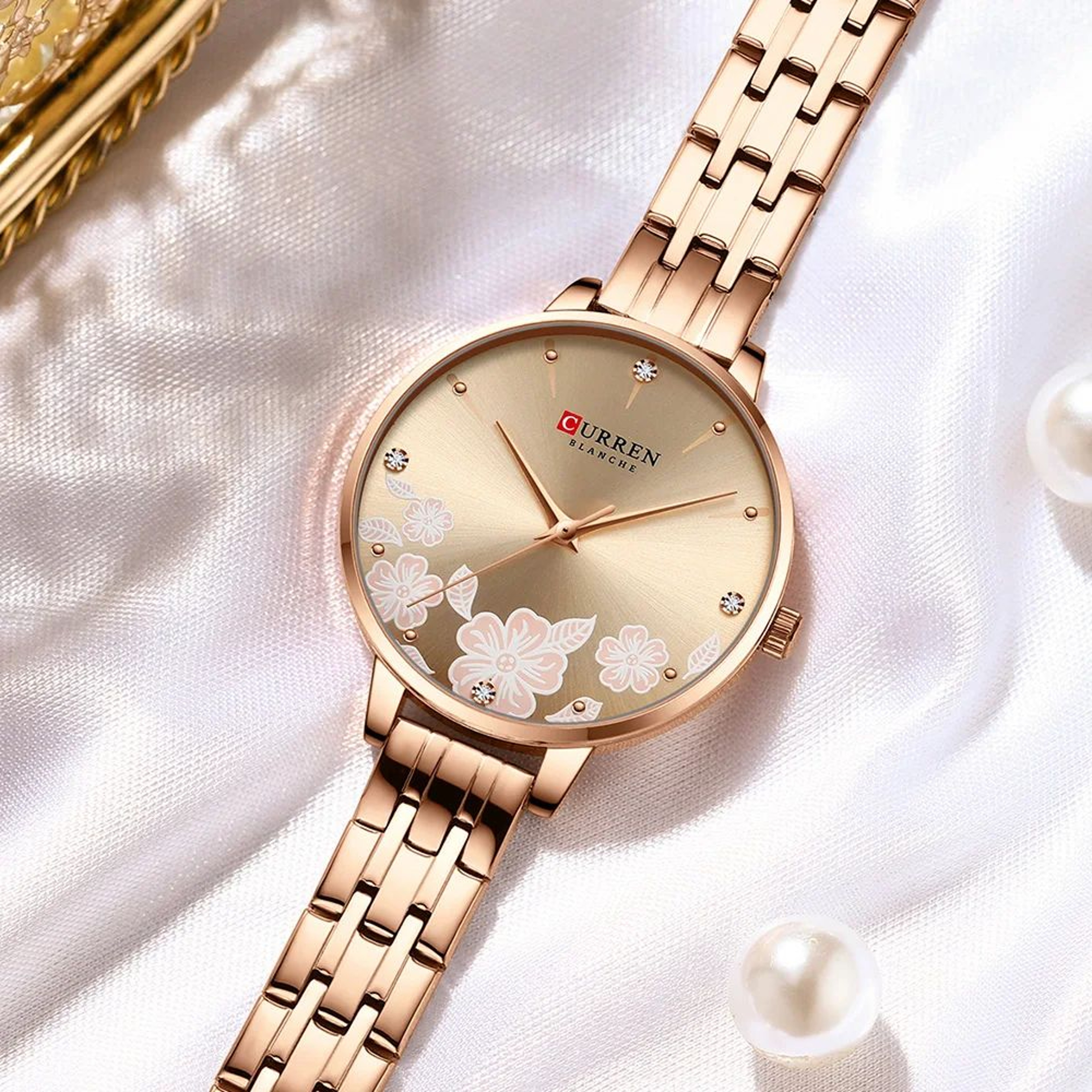 Womens Quartz Watch  Stainless Steel Styling With Slim Profile For Elegant Daily Wear Office Attire 3