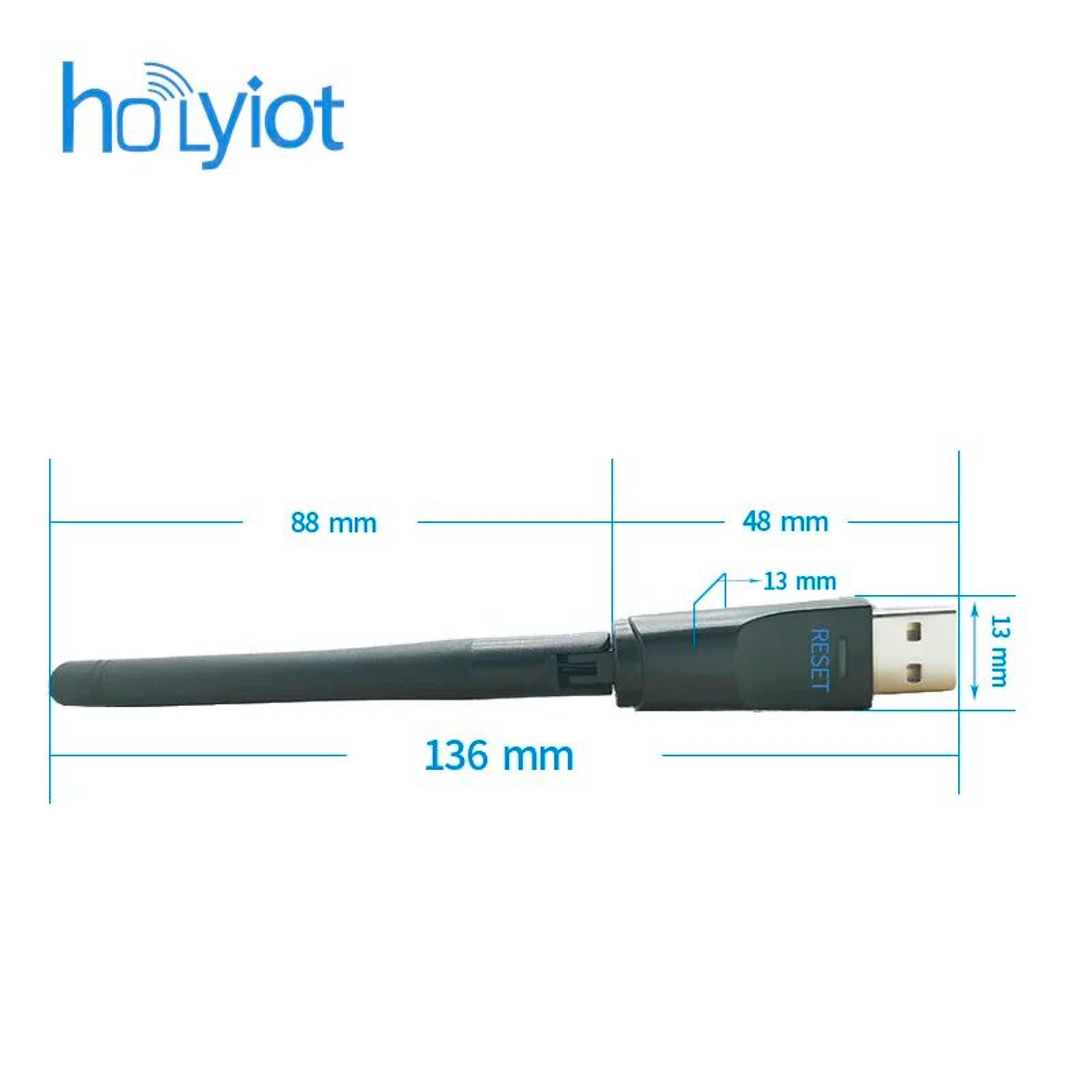 NRF52840 USB BLE Dongle  Programmable Low Energy Development Tool With PA Magnetic Attachment Reset
