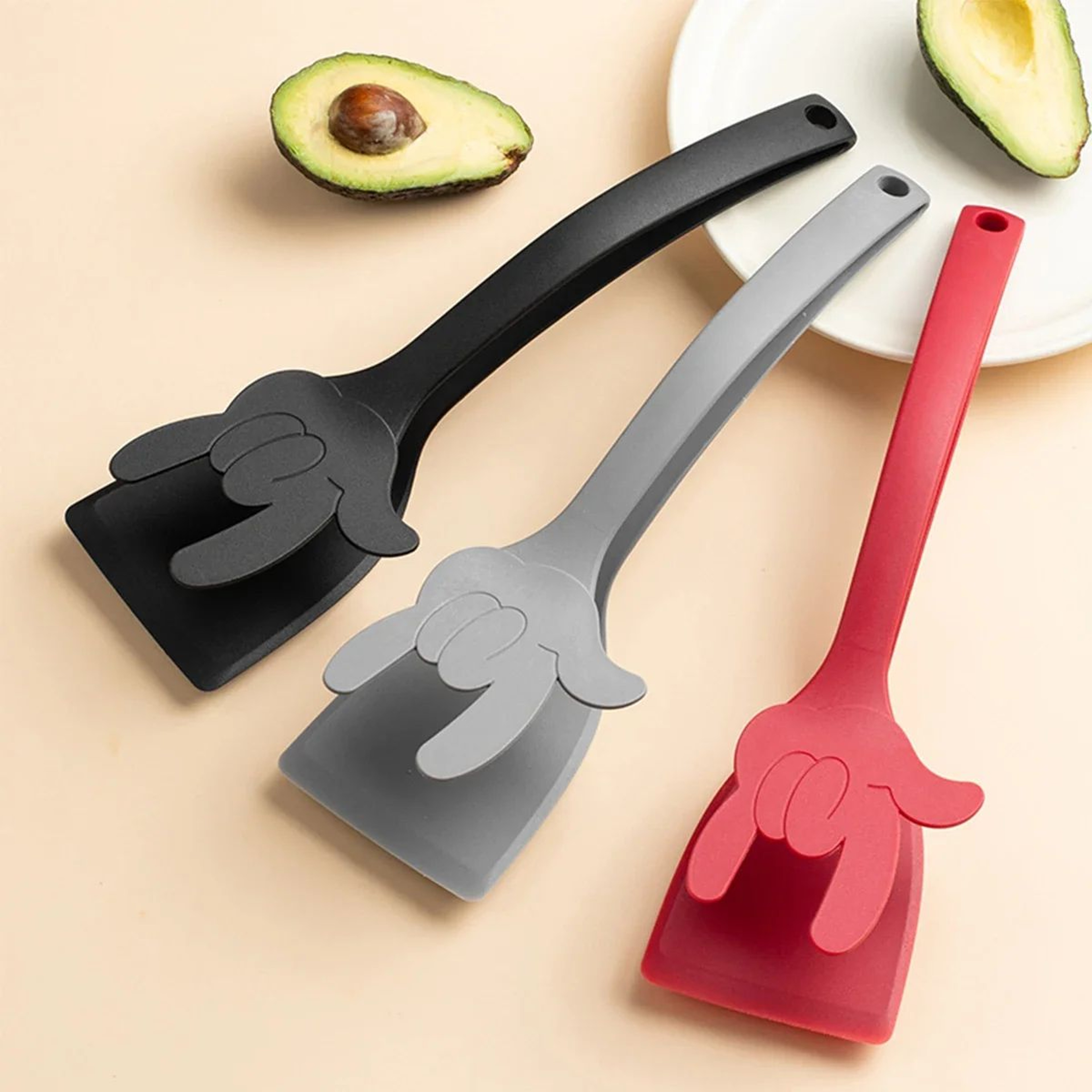 Silicone Grip Flip Tongs  Spatula Clamp For Gripping  Turning Eggs Pancakes Steak  Toast In Daily K 8