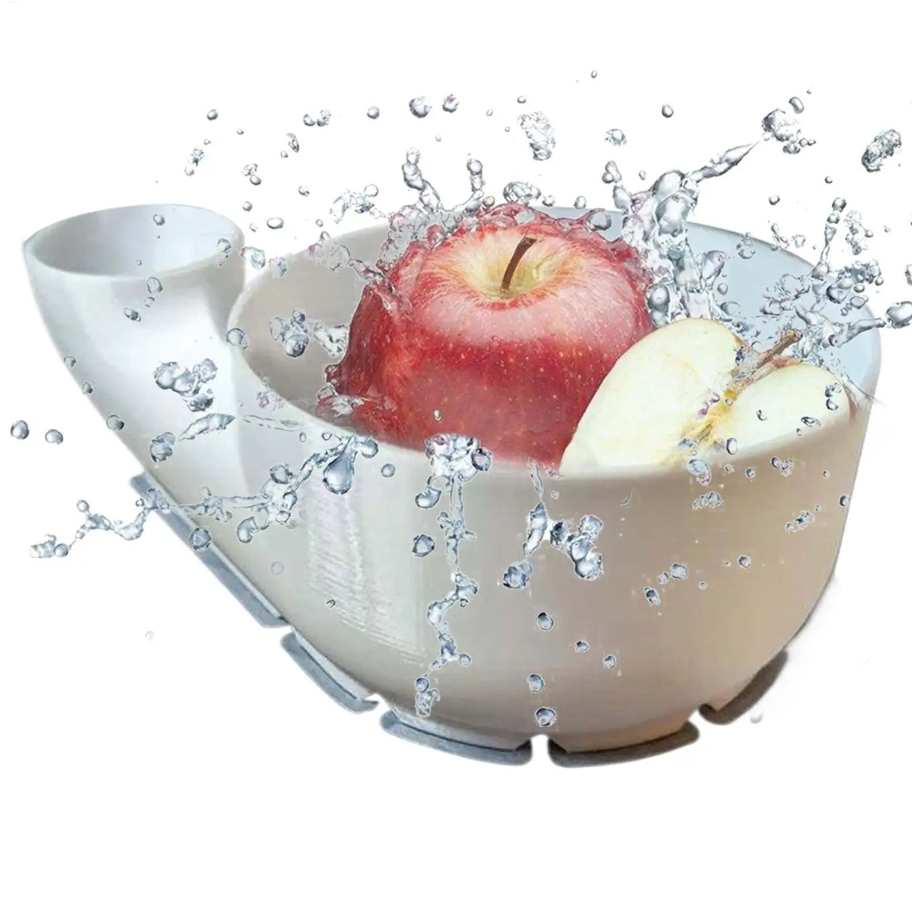Portable Vegetable Washer  Rotating Fruit Wash Bowl With Draining Function For Carrots Potatoes Ber 3