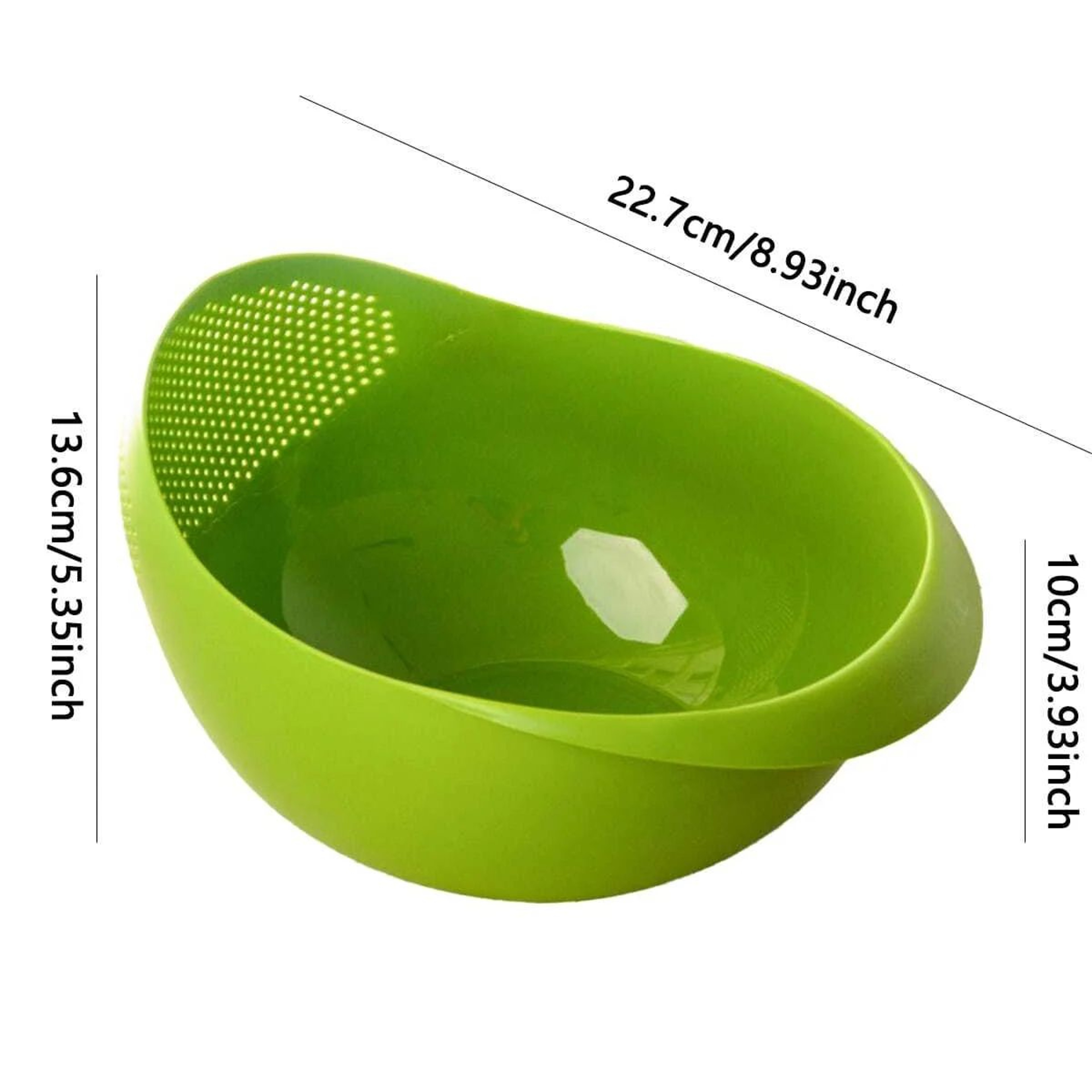 Rice Washing Drain Basket  Large PP Kitchen Strainer For Rinsing Rice Washing Produce And Convenien 3