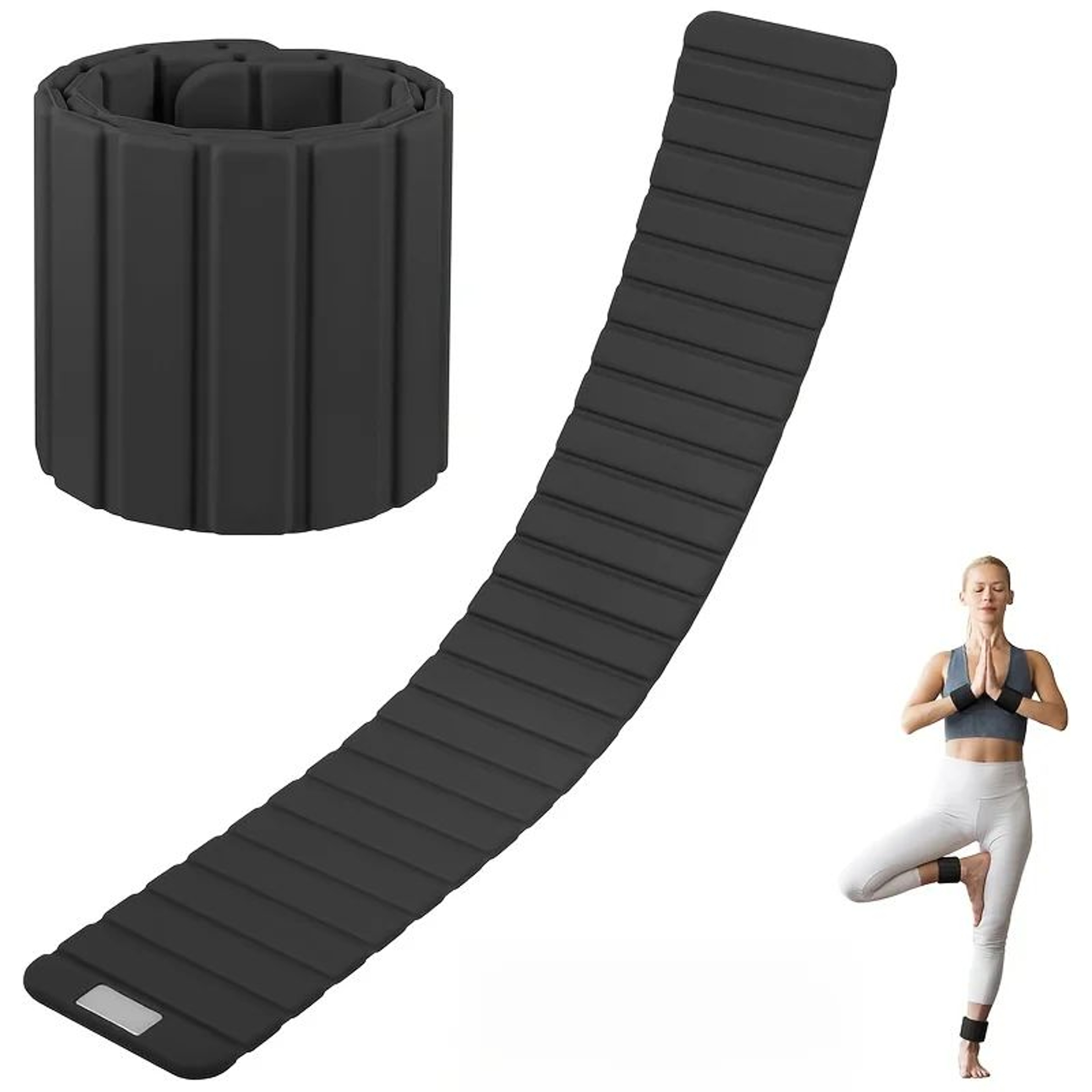 Magnetic Wrist  Ankle Weights  2Pack Stackable Fitness Accessories 220 Lb Weight For Women Men And  6