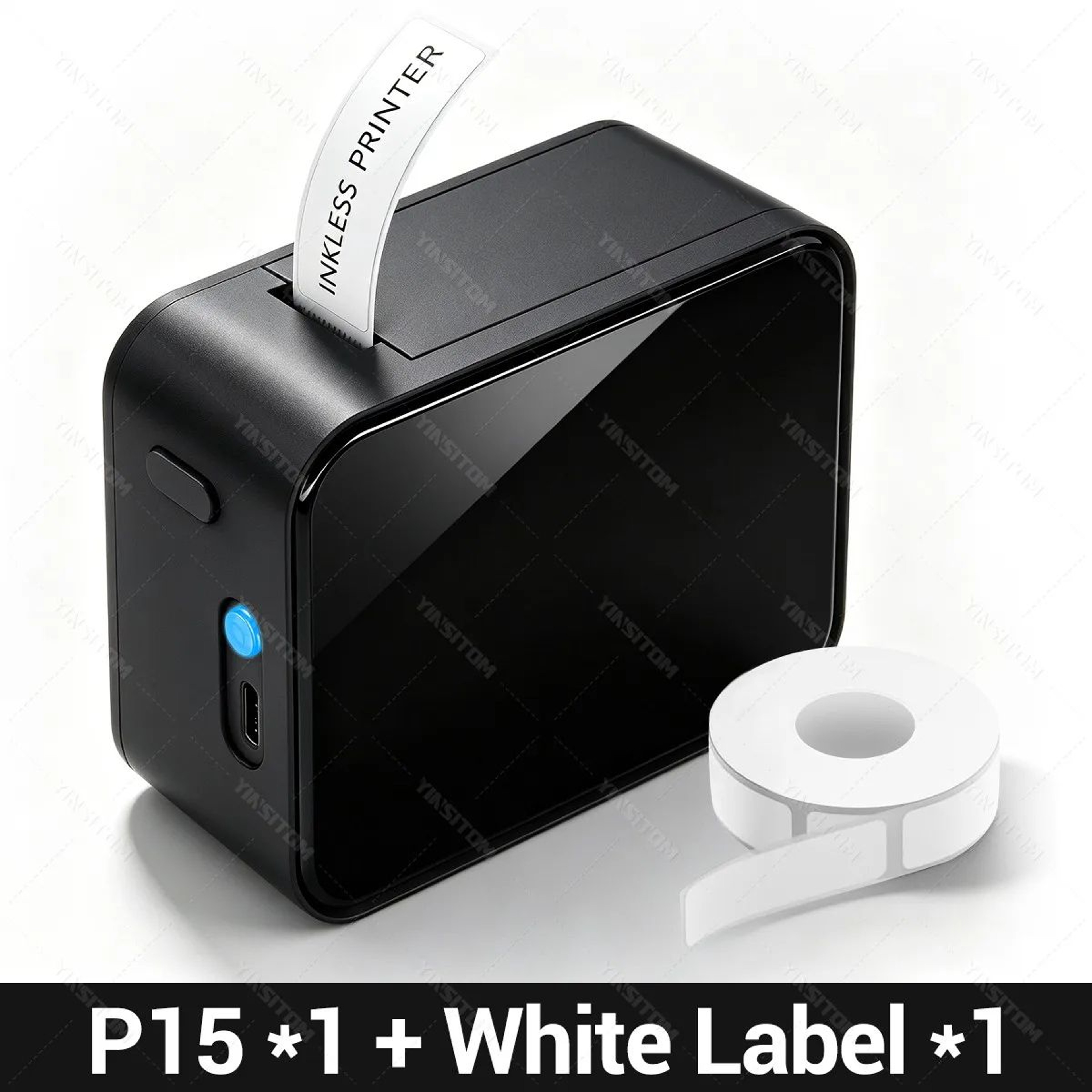 Mini Thermal Label Printer  P15 Bluetooth Label Maker For IOS  Android Name Tags Price Labels Notes