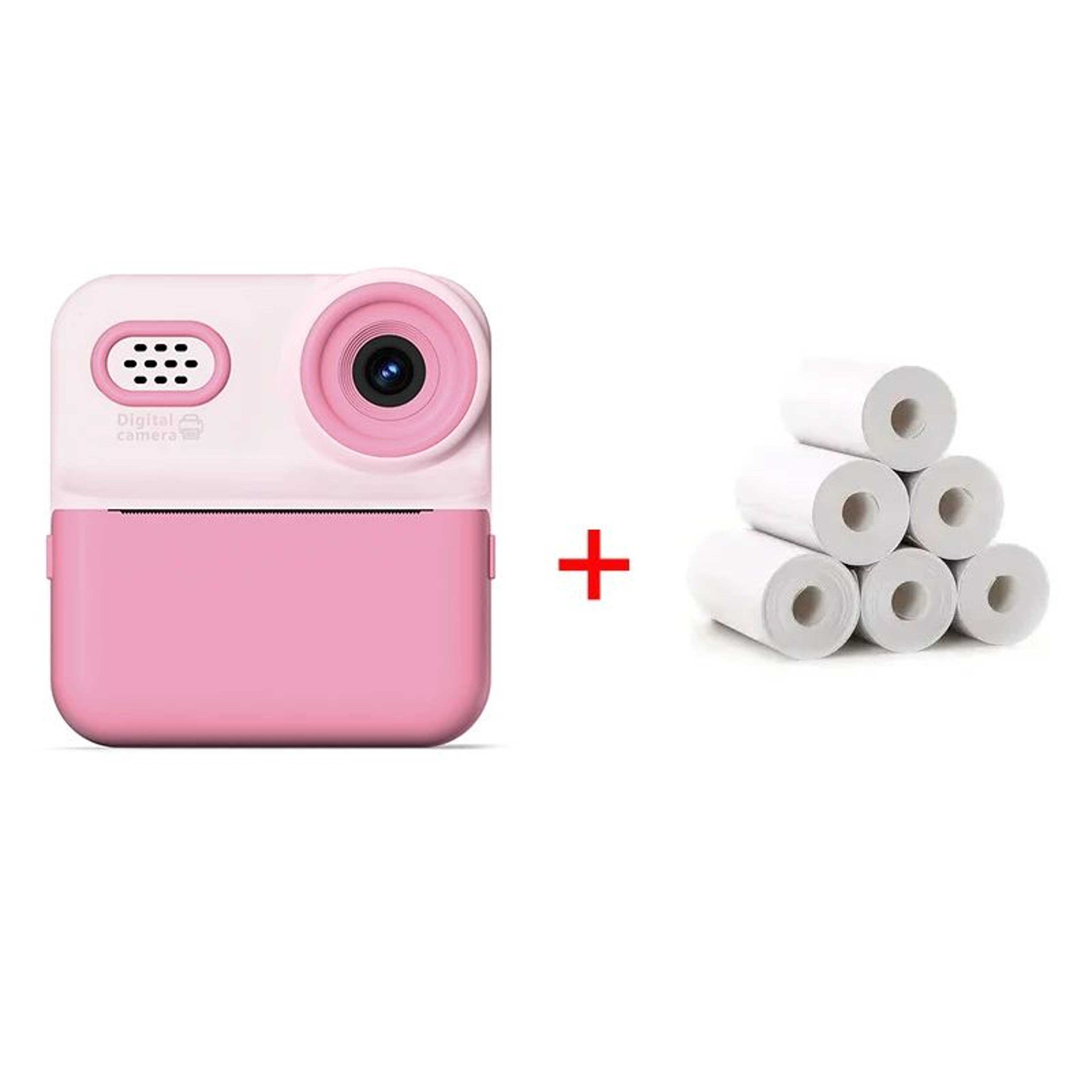 Kids Instant Print Camera  1080P Digital Video Camera With Thermal Photo Printing For Creative Play 7