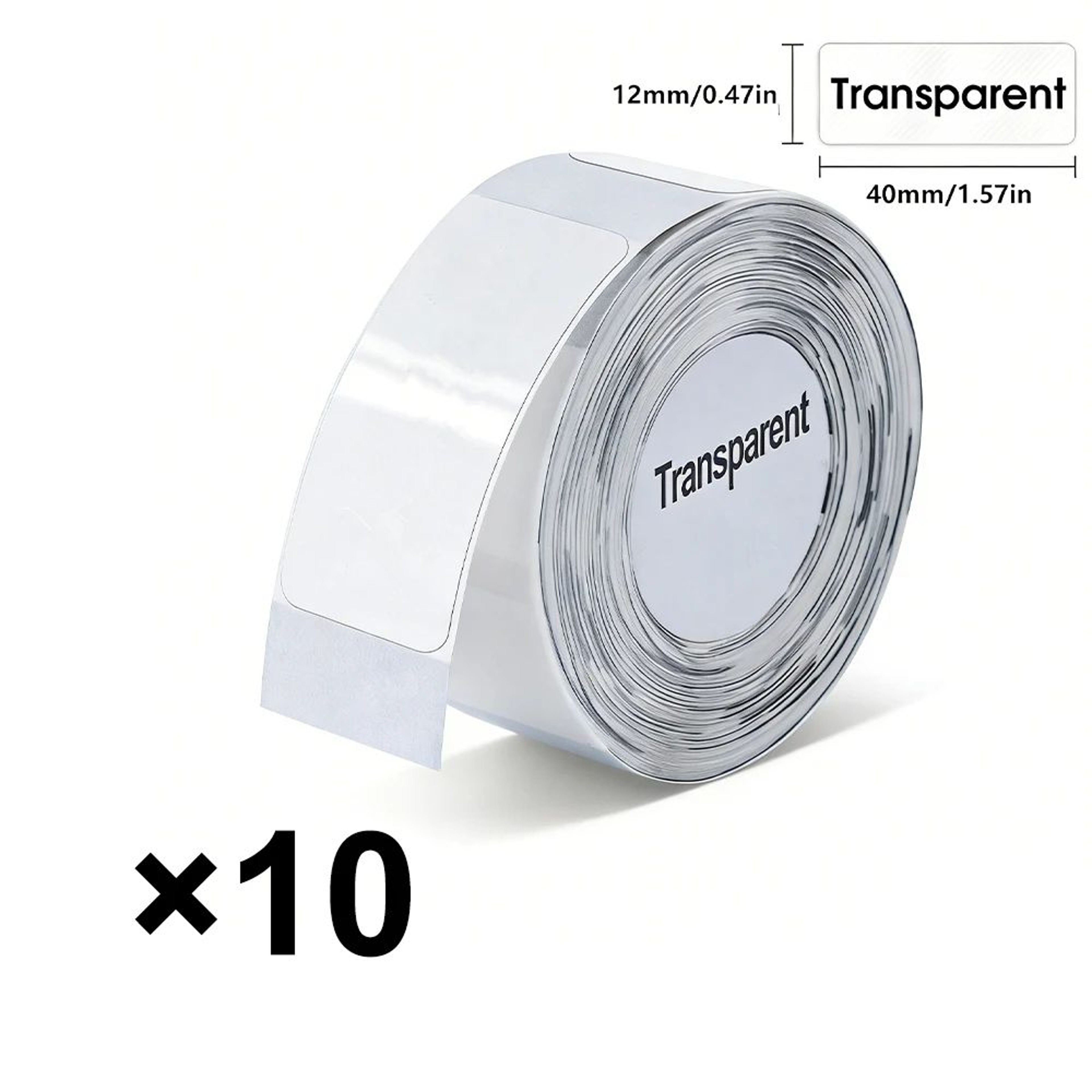 Portable Label Printer  P15 Bluetooth Inkless Sticker Maker For Home Storage Flower Shop Price Tags 24
