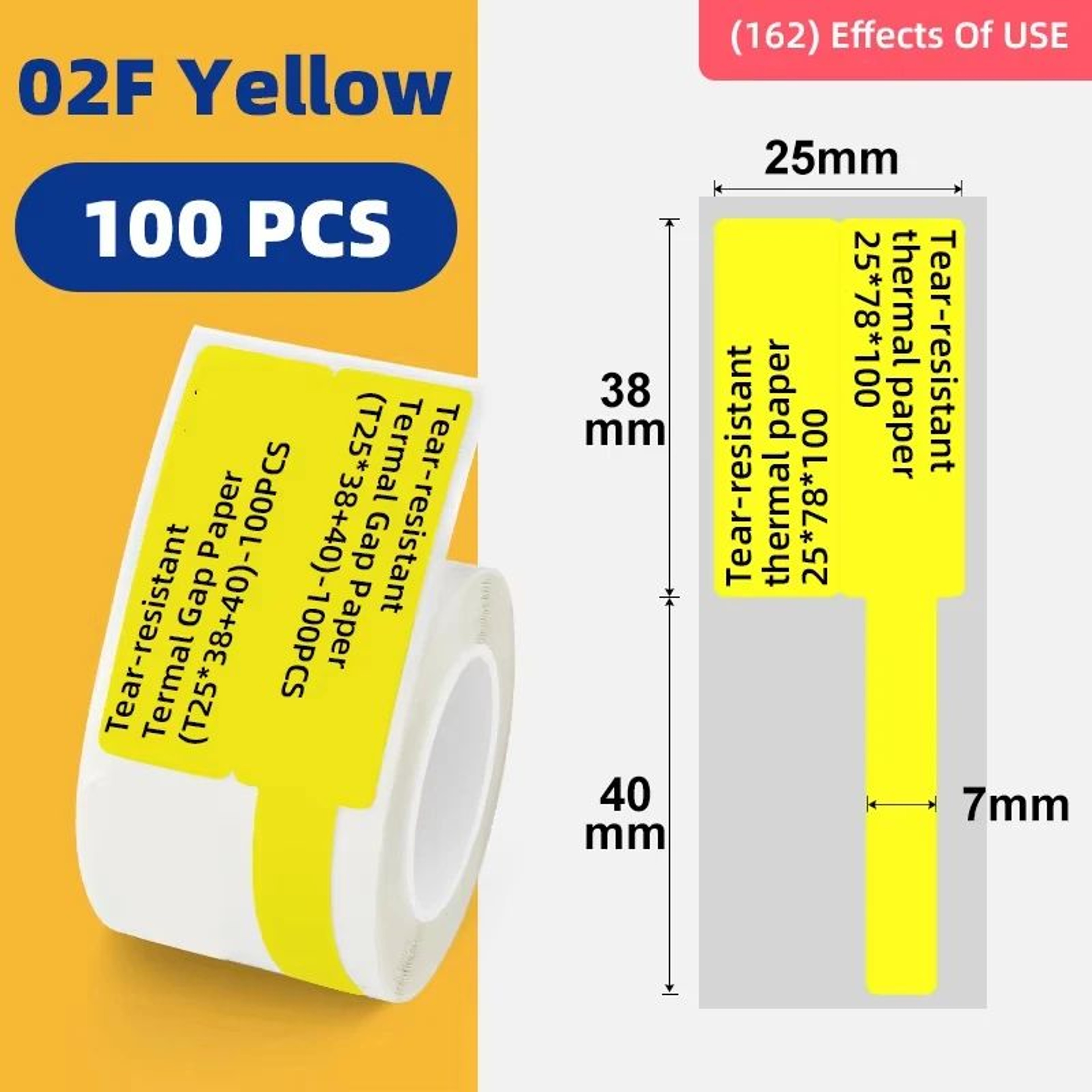 Thermal Label Refill  White Stickers For B1 B21  B3S Label Printers Ideal For Holiday Gift Tags  Ho