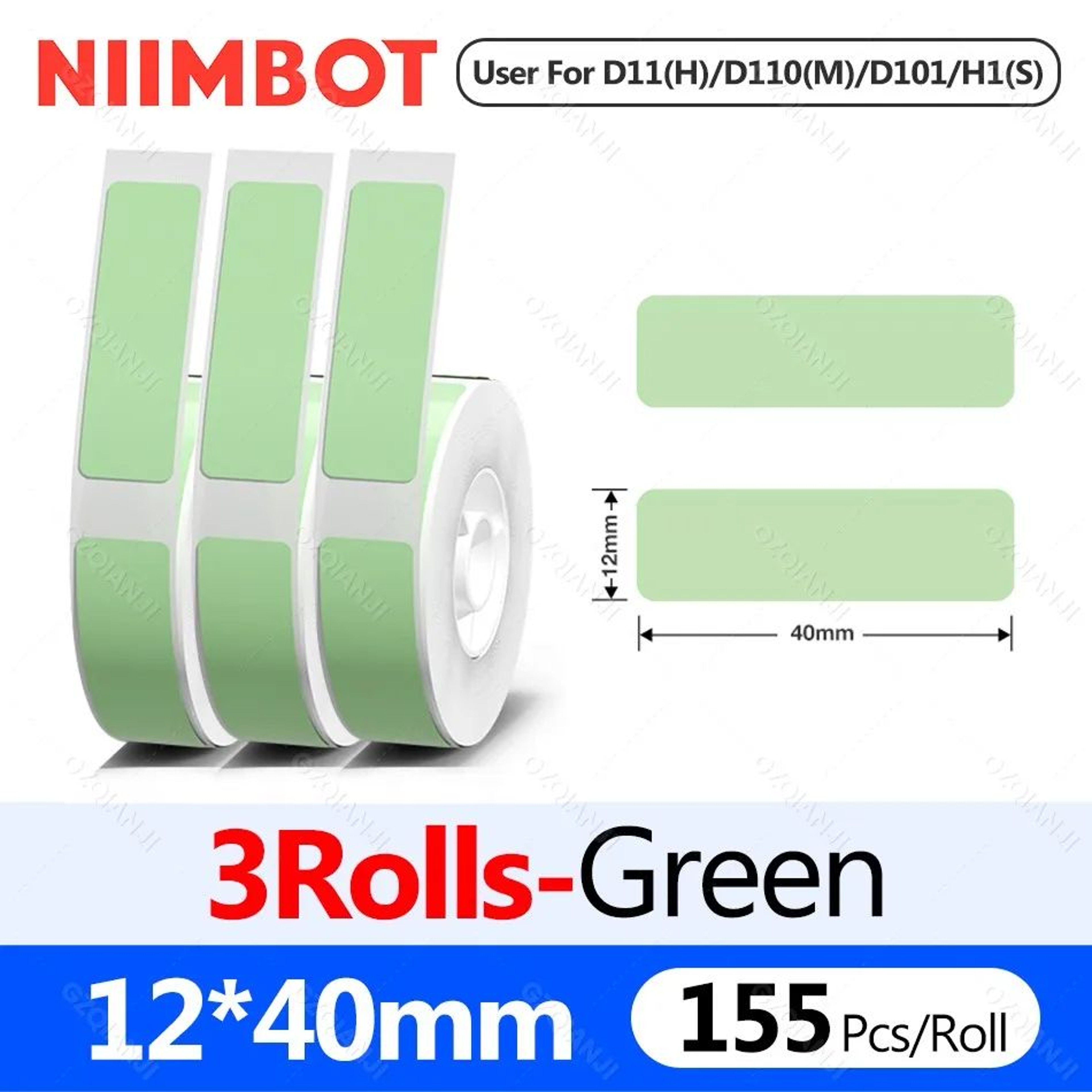 Mini Label Printer  D110M Bluetooth Inkless Sticker Maker With Auto Paper Rewind For Home Office  S