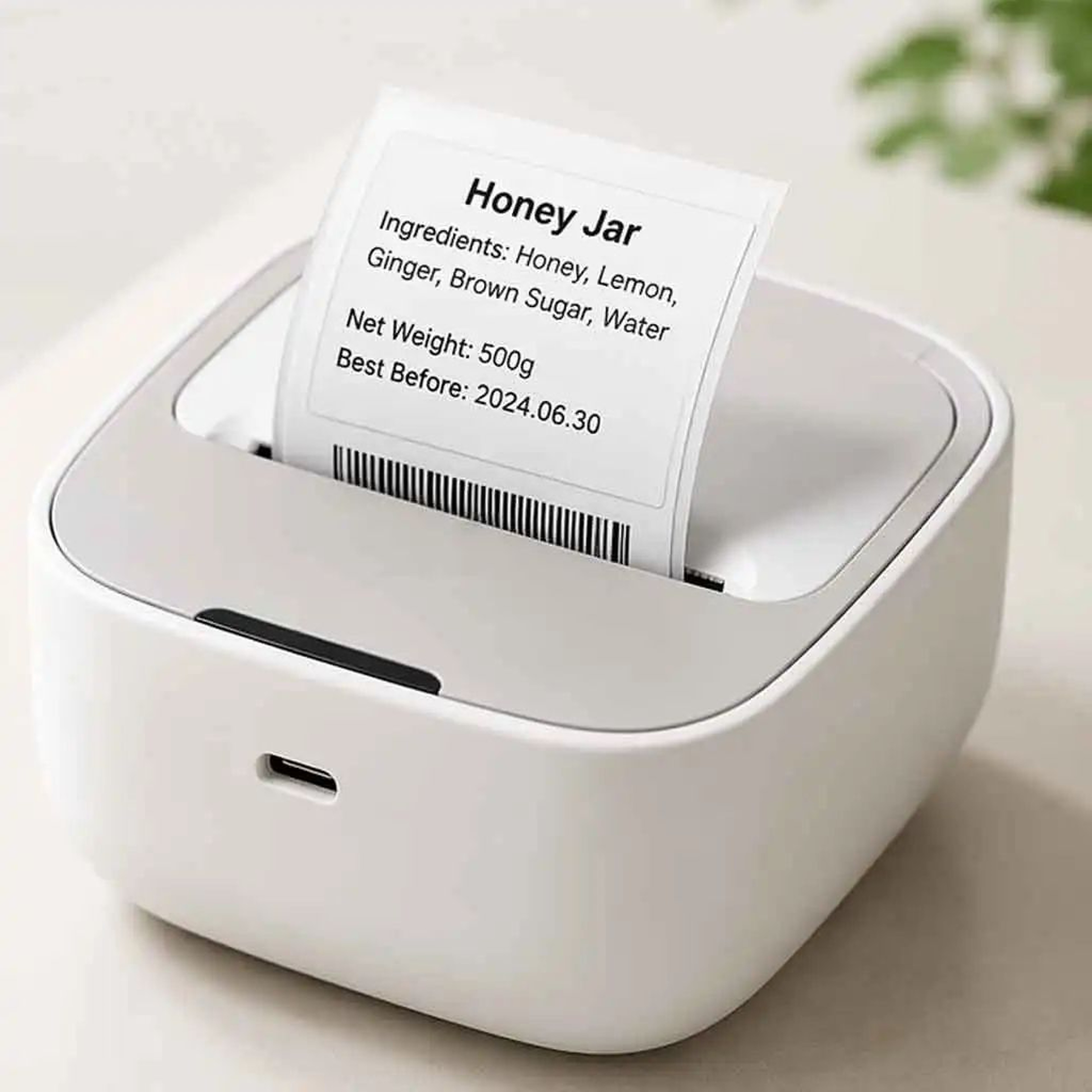 Bluetooth Label Printer  Compact Wireless Thermal Maker For Shipping Stickers Inventory  Small Busi 4