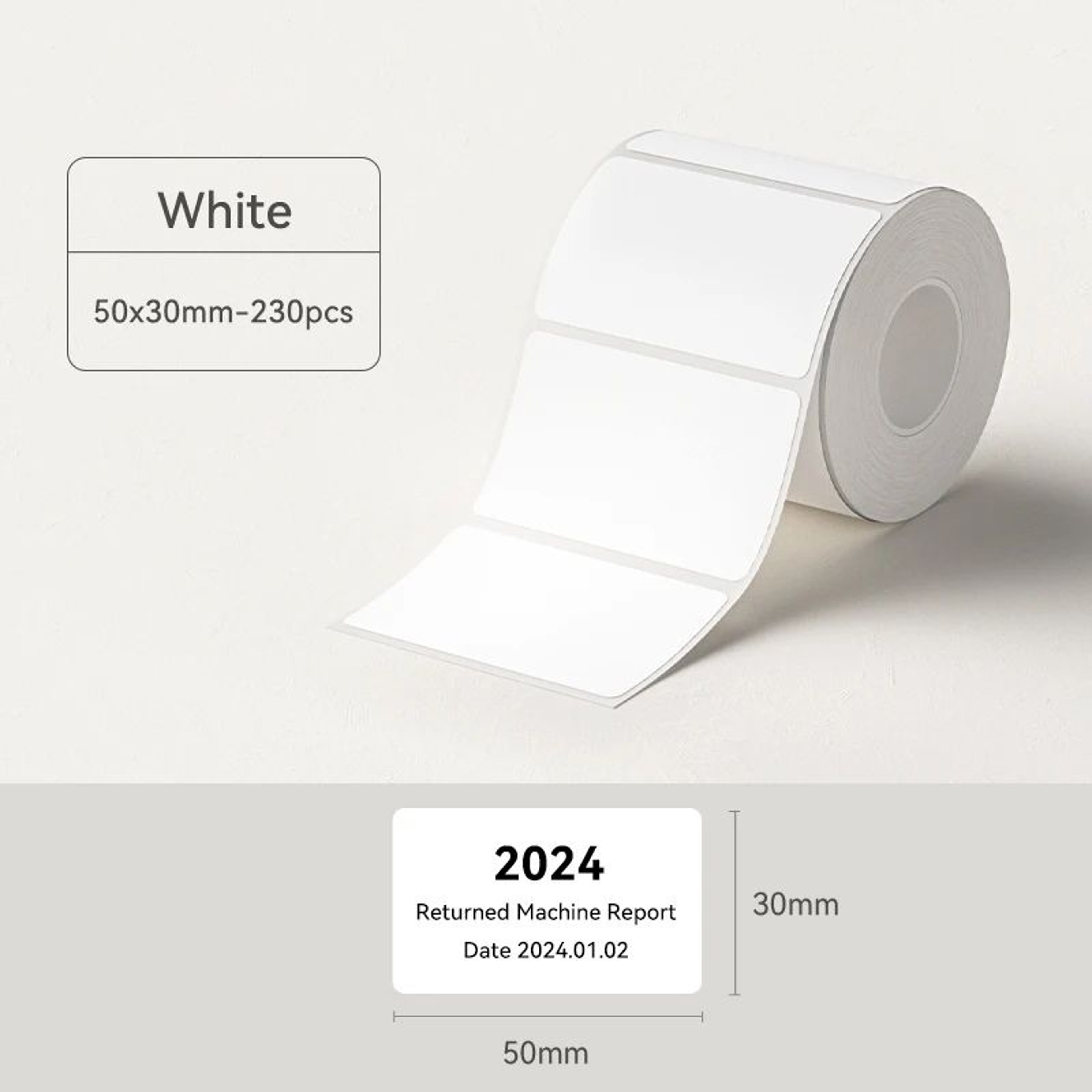 Thermal Label Paper  SelfAdhesive Sticker Rolls For B21  B3S Printers For Home Organization Name Ta