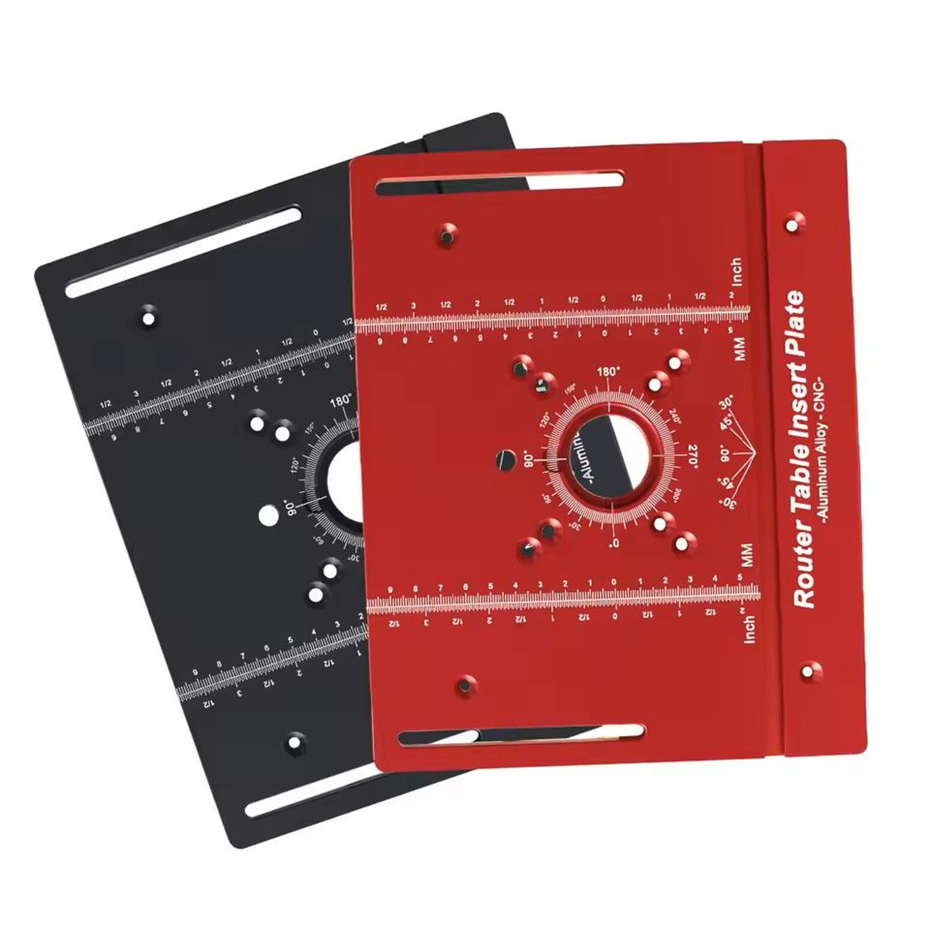 New Router Table Insert Plate Set With Router Lifts  For Woodworking Slotting Trimming Chamfering 3