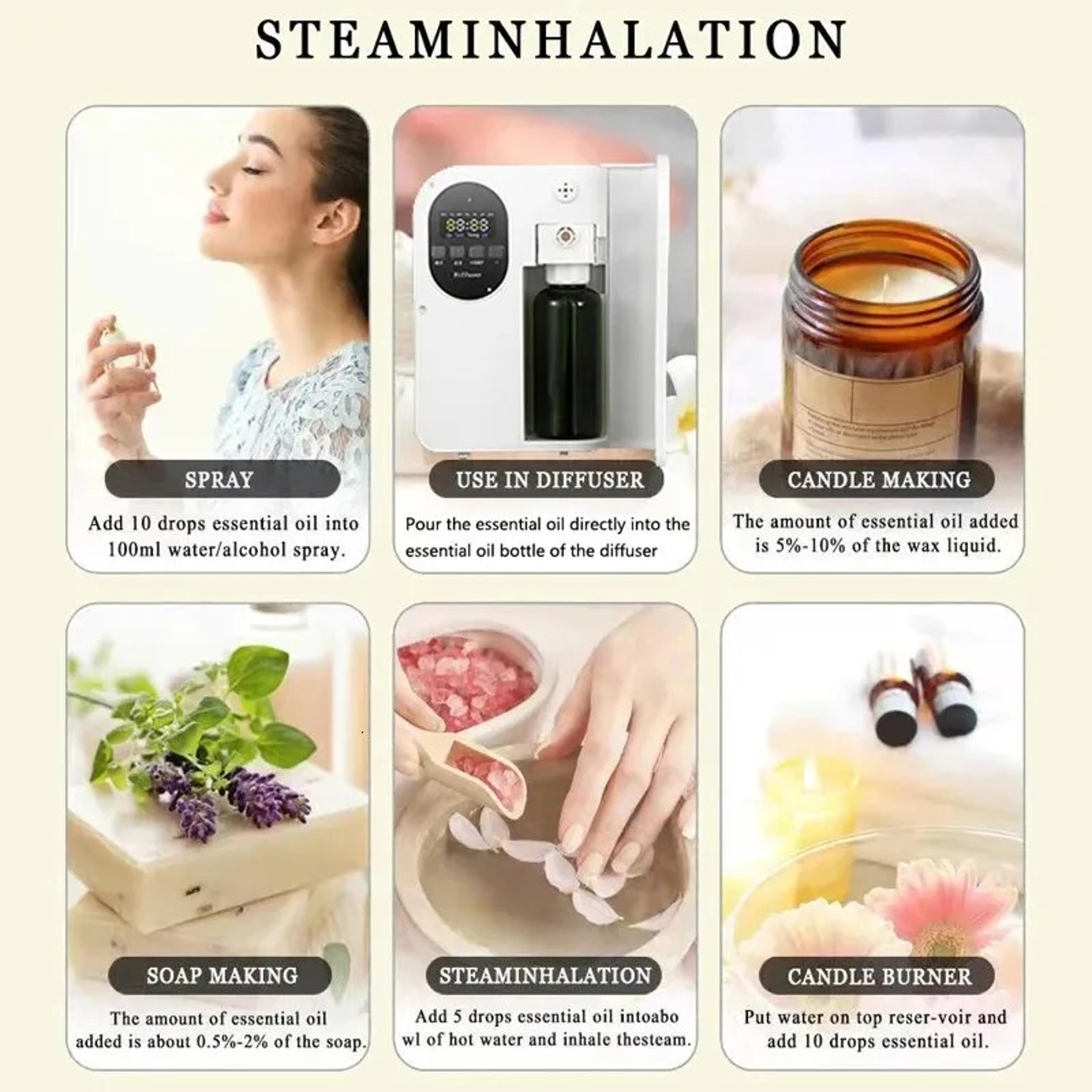 Luxury Hotel-Inspired Scent Diffuser – 500ml Aromatic Oil for Home | Inspired by Hilton & Ritz-Carlton Ambience – view 8
