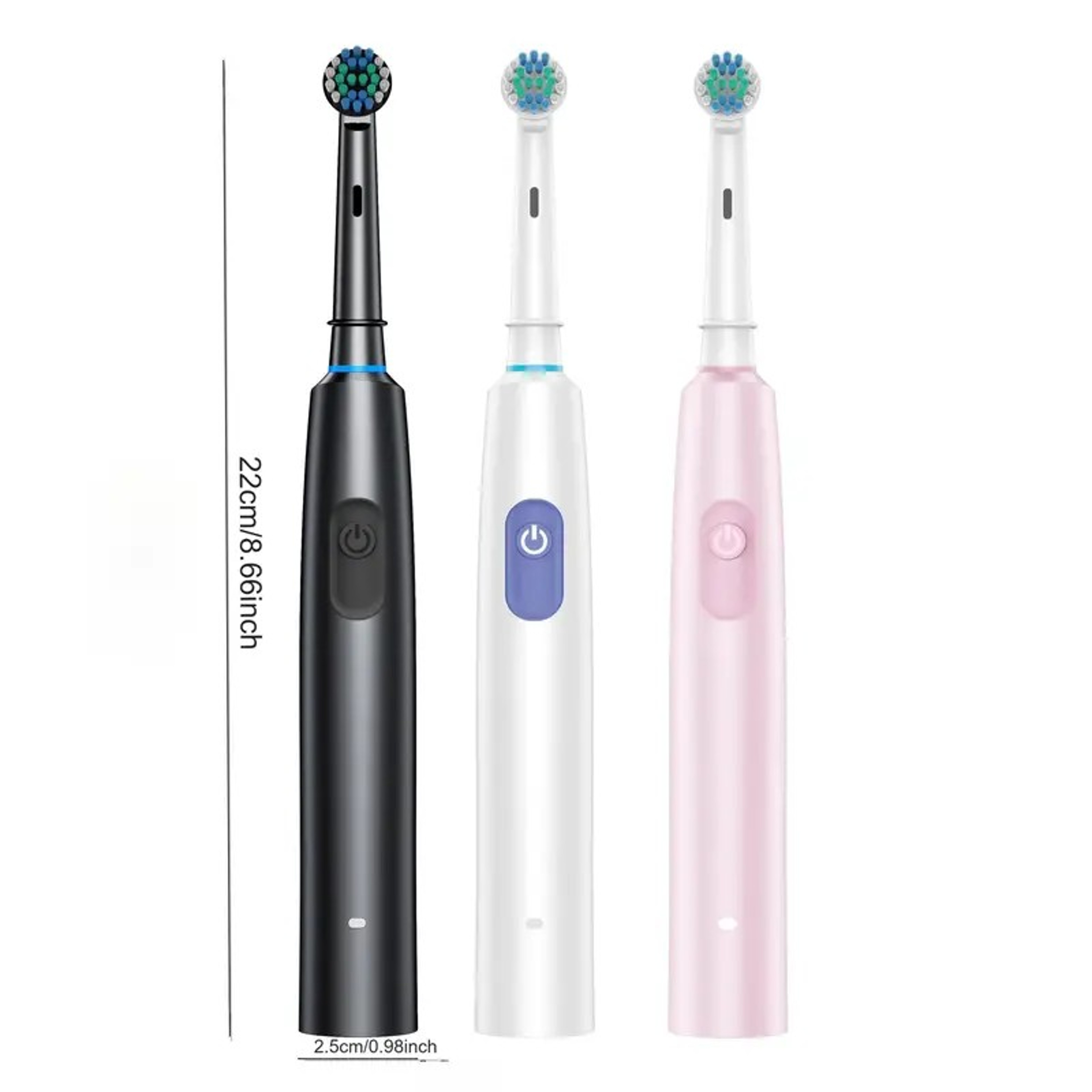 Rotary Rechargeable Electric Toothbrush for Adults – 8 Soft Brush Heads Included – view 13