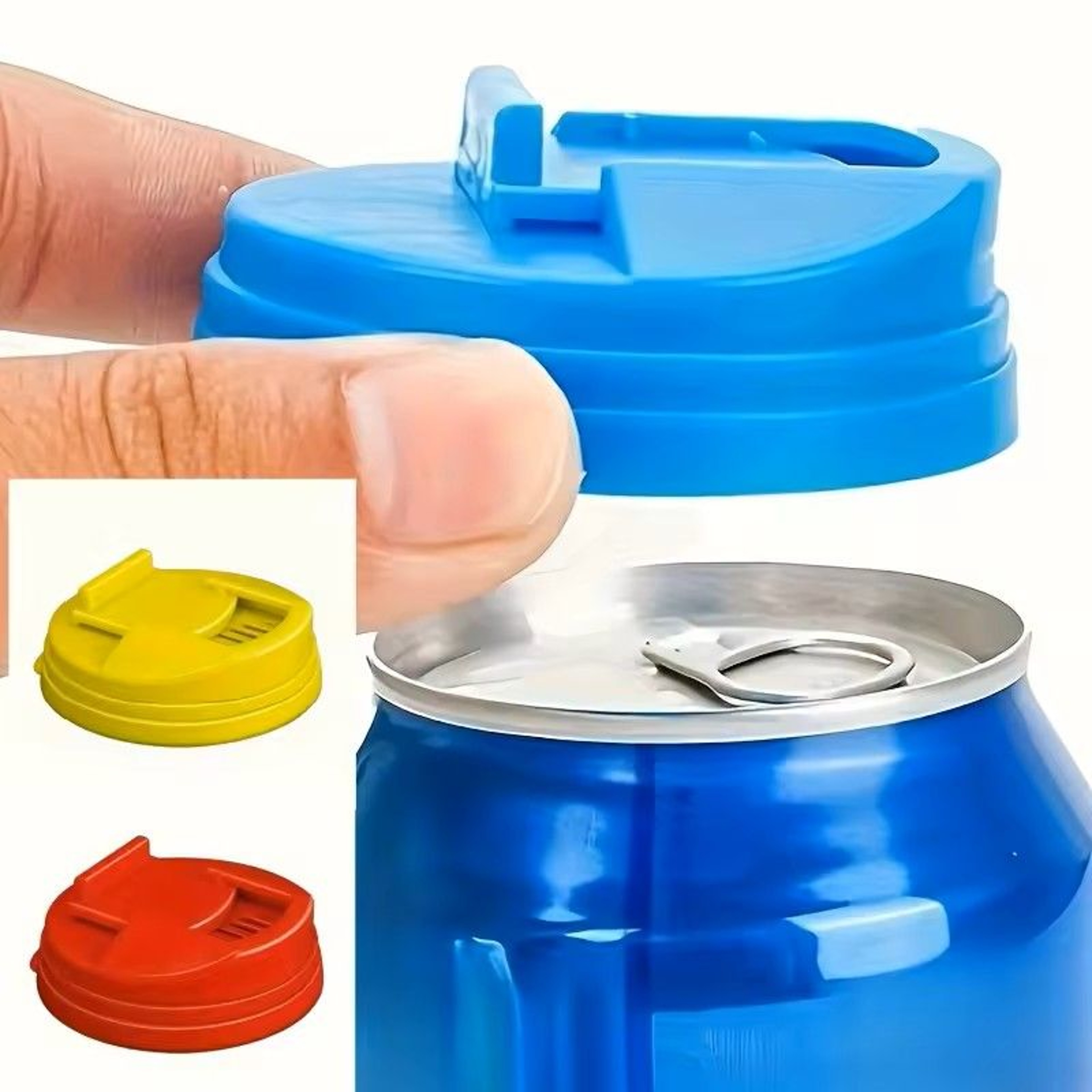 Reusable Beverage Can Cover Sealing Lids For Soda Cola  3 Or 6 Pcs Leakproof Drinkware Accessories 0