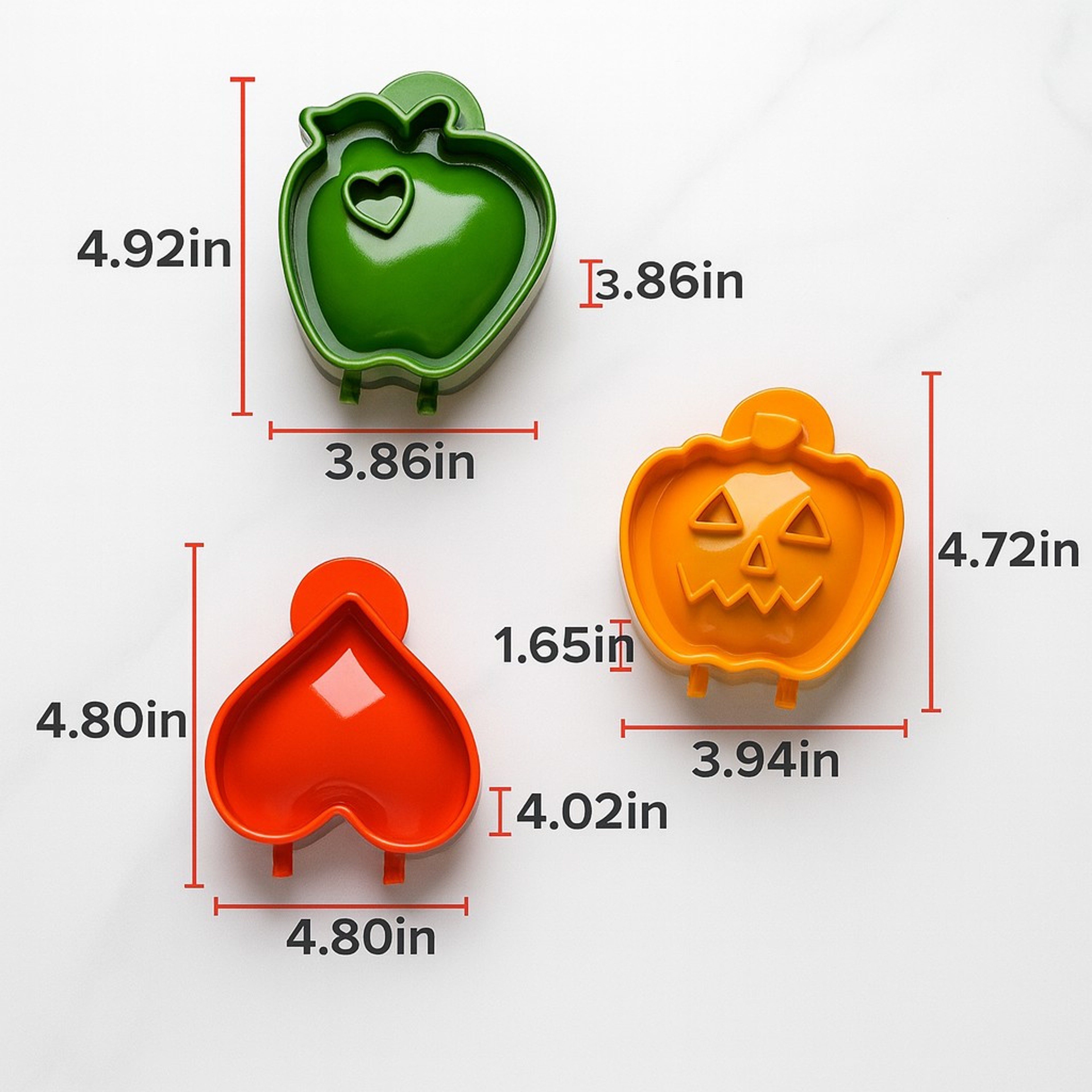 Fall Hand Pie Molds Set Mini Dough Press Pie Making Molds for Halloween Thanksgiving and Christmas Baking – view 1