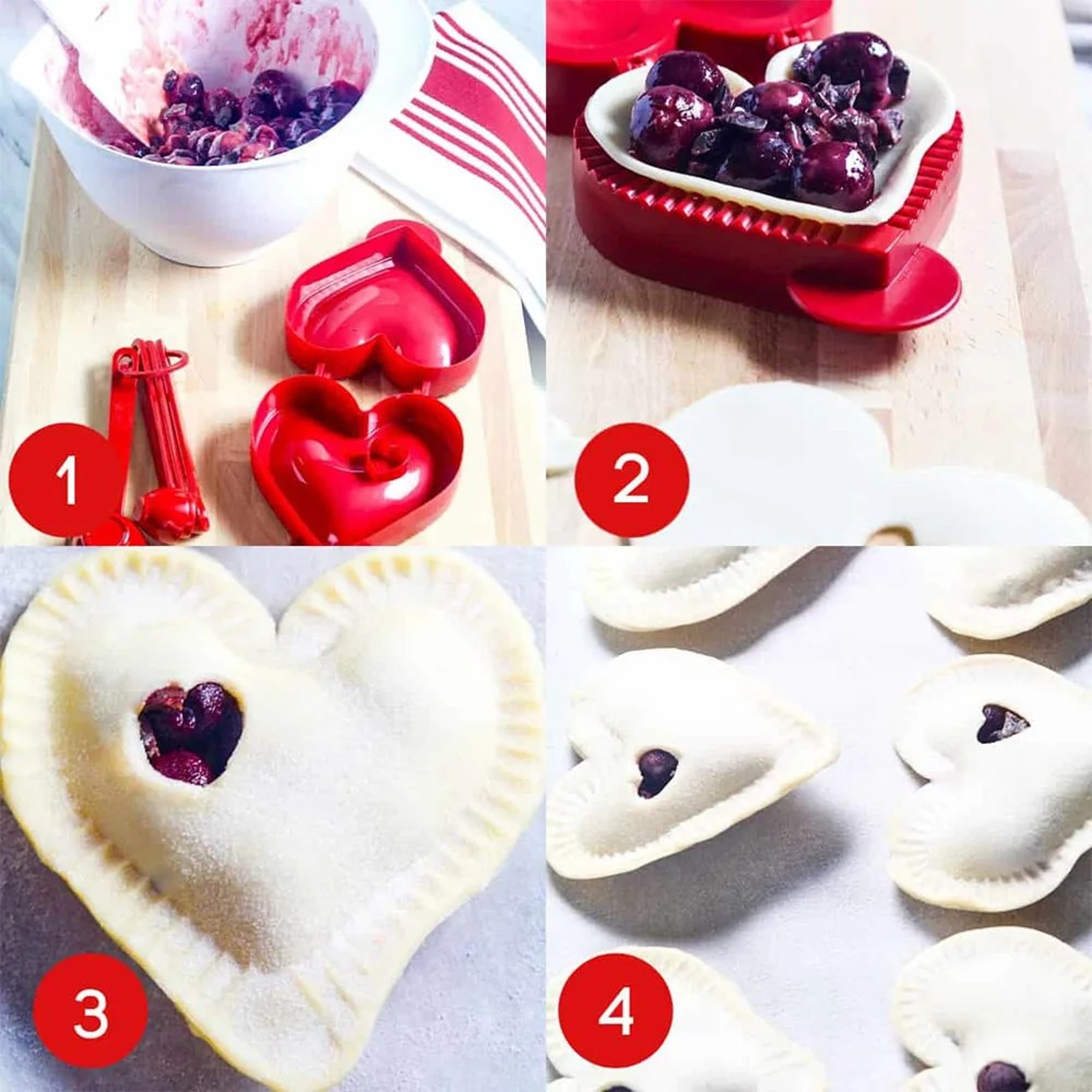 Fall Hand Pie Molds Set Mini Dough Press Pie Making Molds for Halloween Thanksgiving and Christmas Baking – view 2