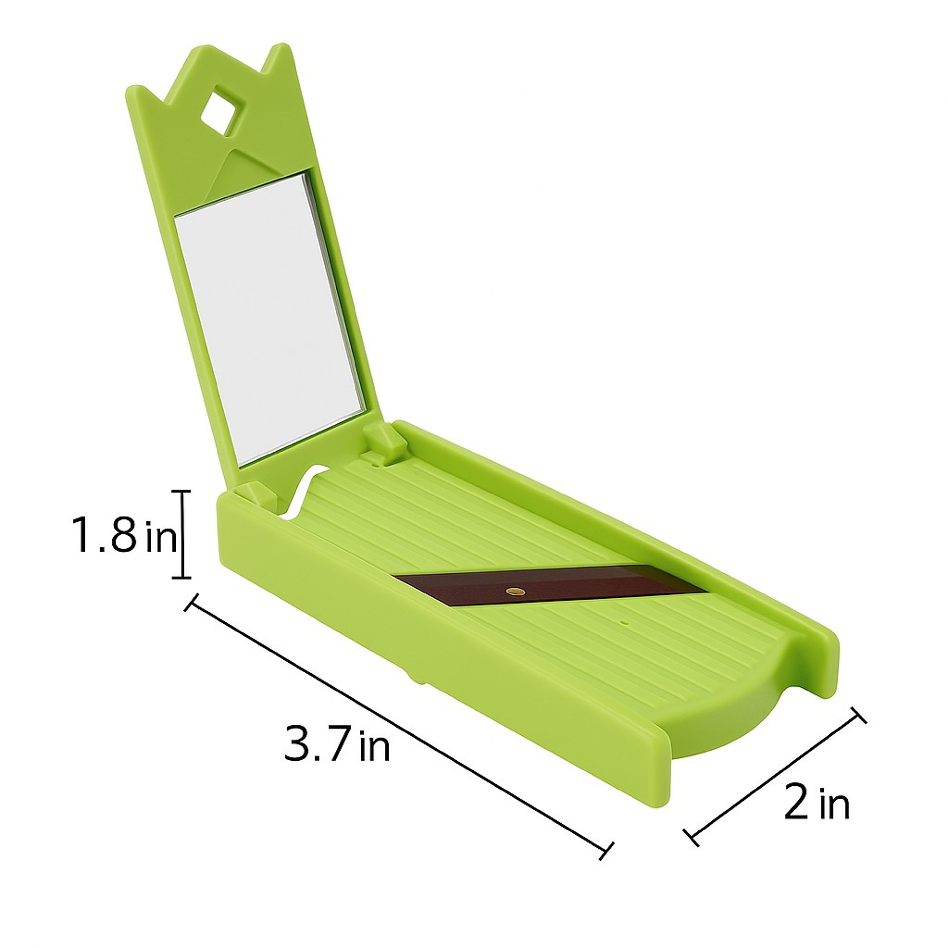 Ultra Thin Cucumber Slicer with Mirror Beauty Mask Slicer and Vegetable Peeler – view 2