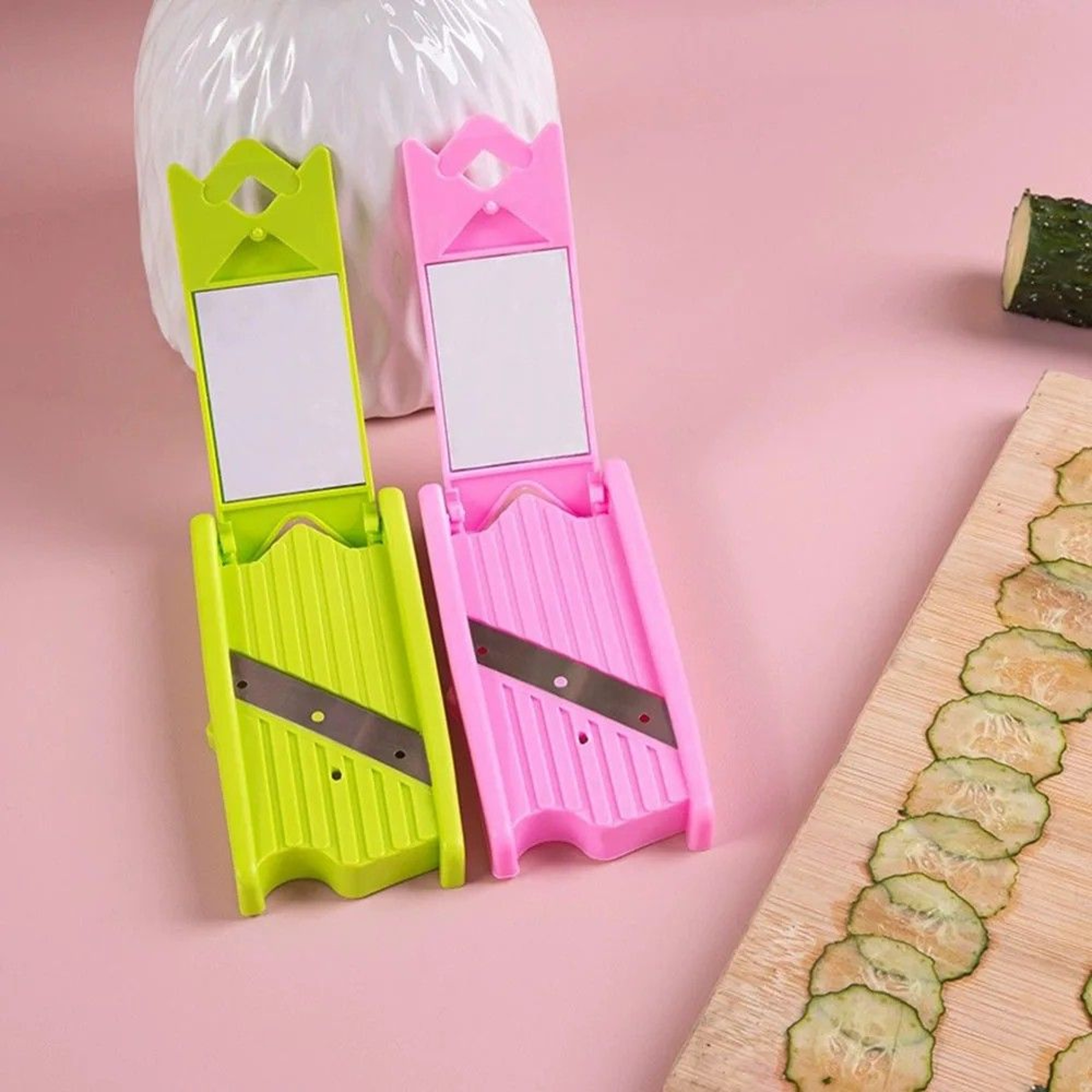 Ultra Thin Cucumber Slicer With Mirror Beauty Mask Slicer And Vegetable Peeler 1