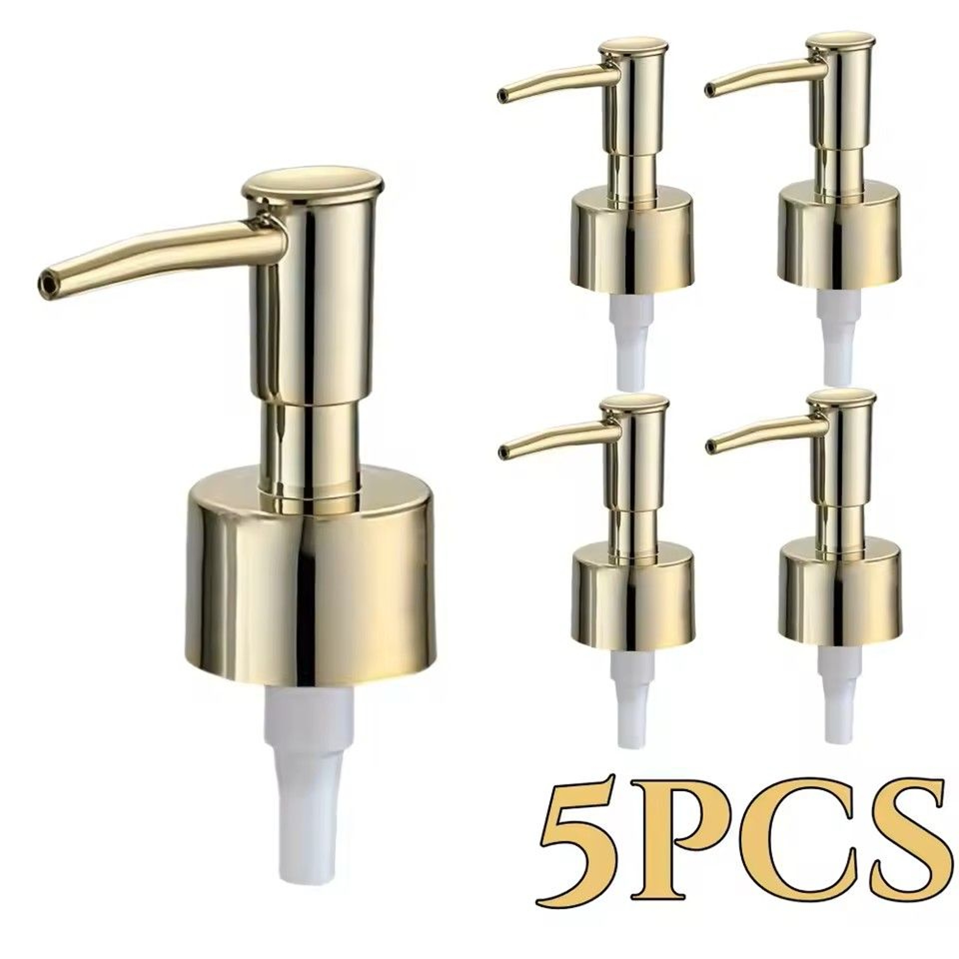 Soap Liquid Pump Replacement Set Freestanding Lotion Dispenser With Tube Press Pump For Cosmetic Cr 8