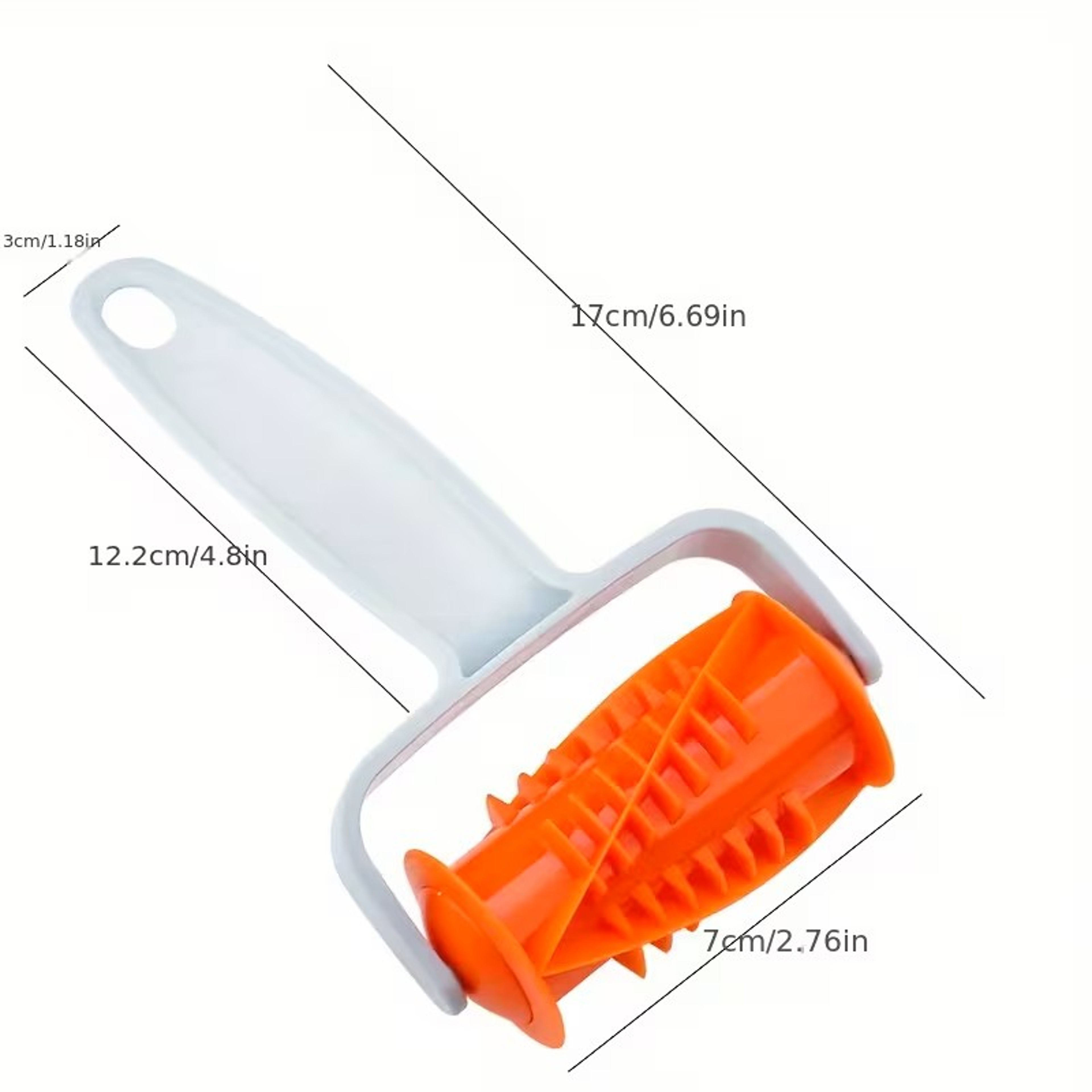Roller Dough Pastry Roller and Cutter for Baking Homemade Pastries and Baked Goods – view 1