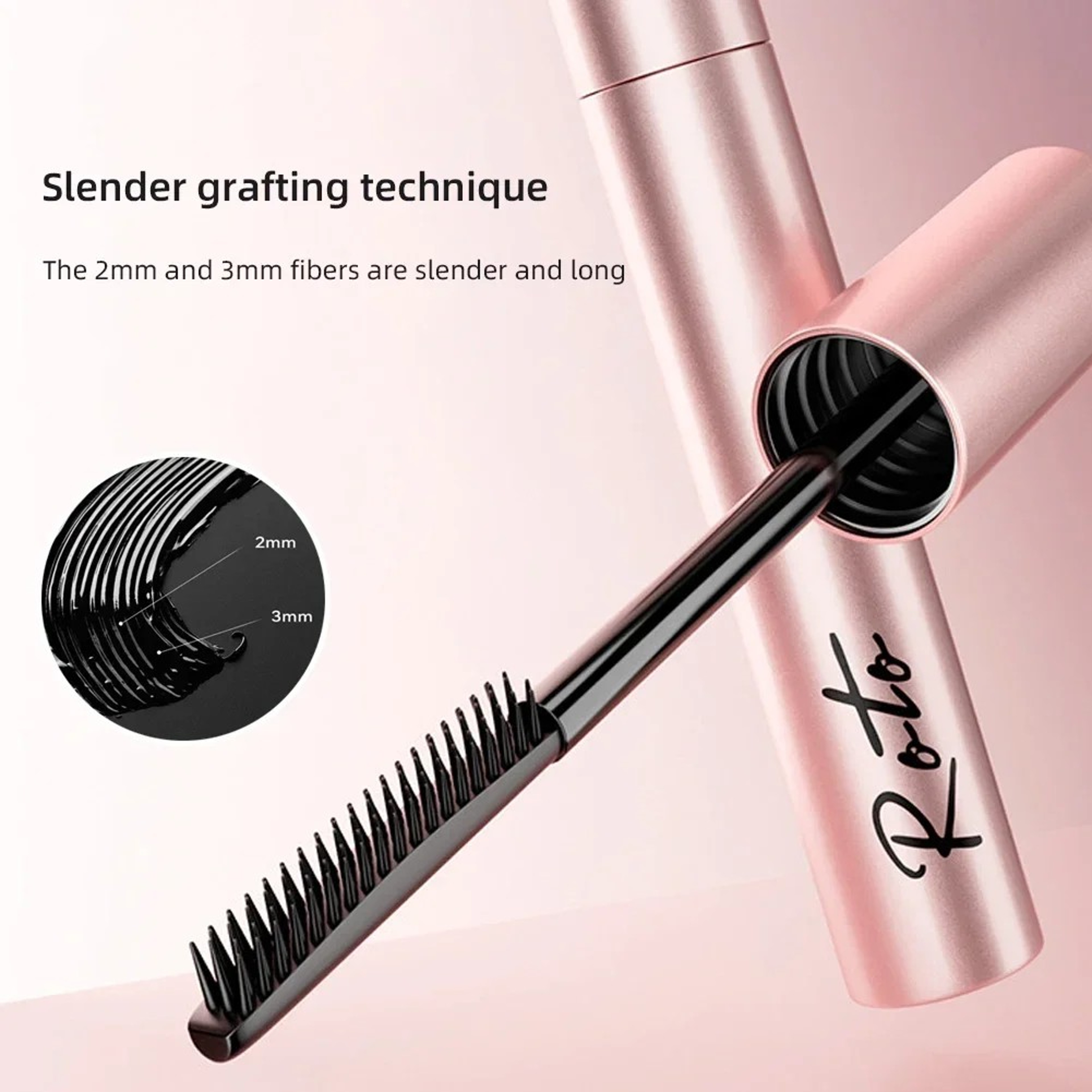 Black Mascara Waterproof Lengthening Silky Eyelashes Volume Eye Makeup Cosmetics – view 7