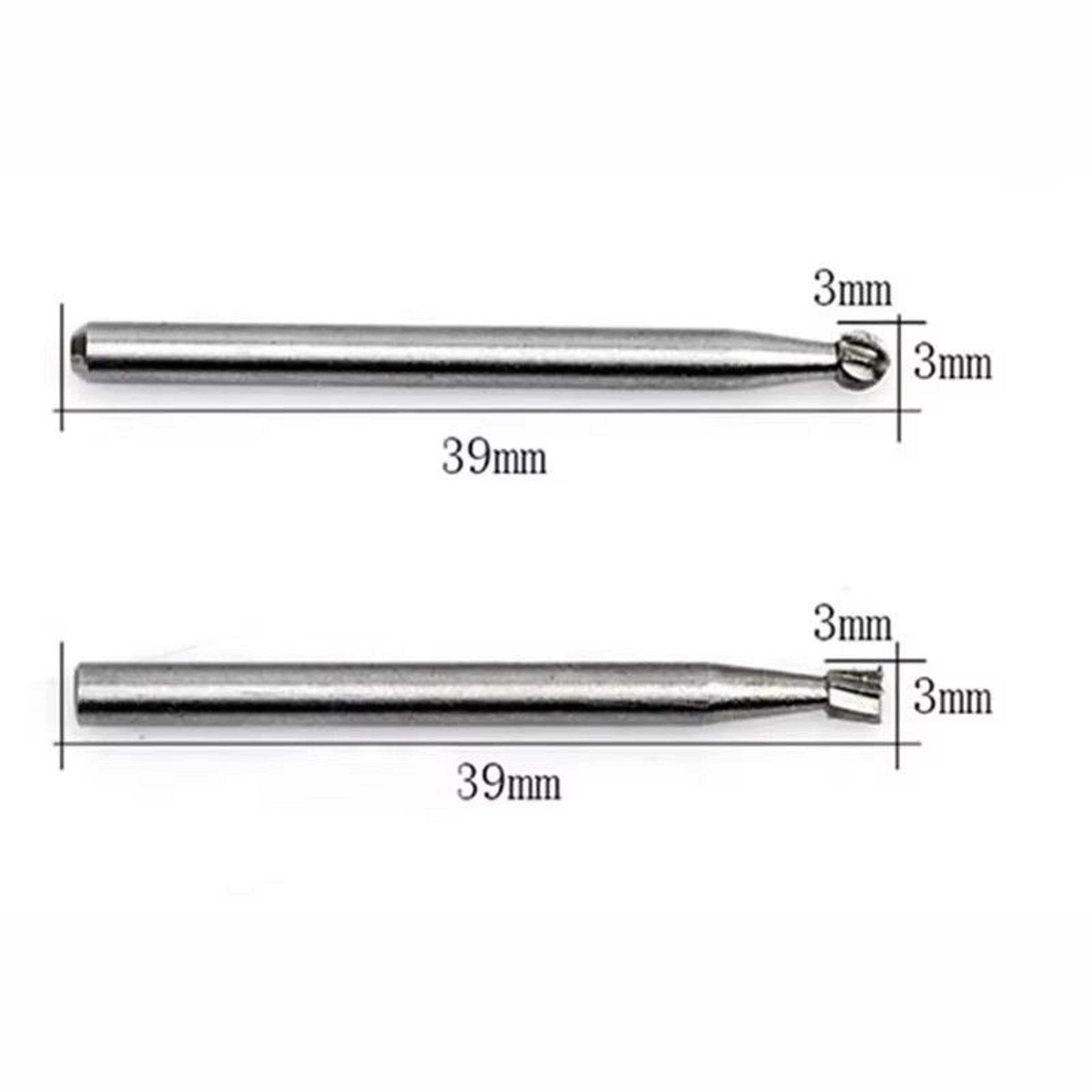 6Piece Rotary Mini Drill Bit Set  HSS Routing Grinding  Milling Cutters For Dremel Tools Wood  Meta