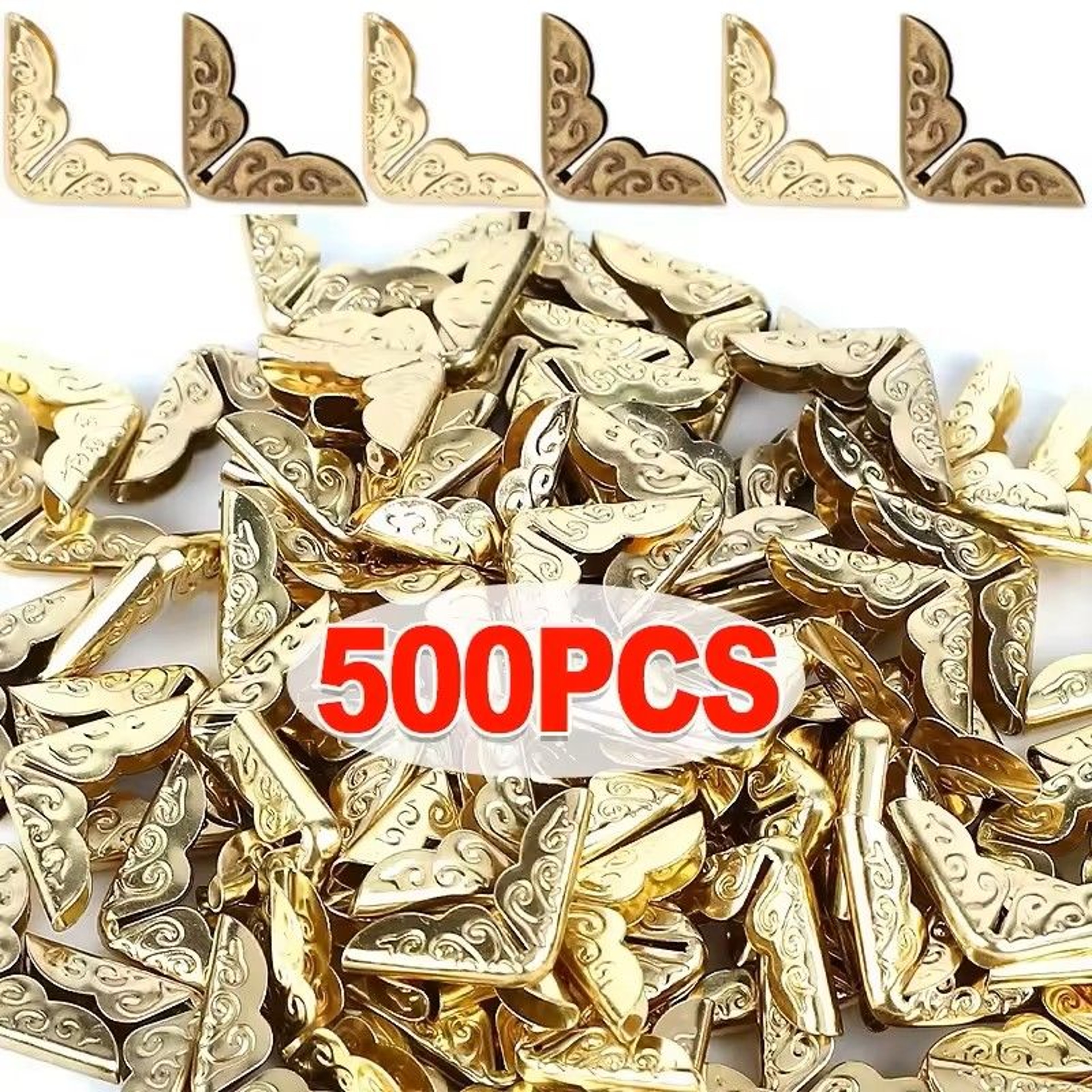 Metal Photo Corner Protectors For Albums And Scrapbooks 0