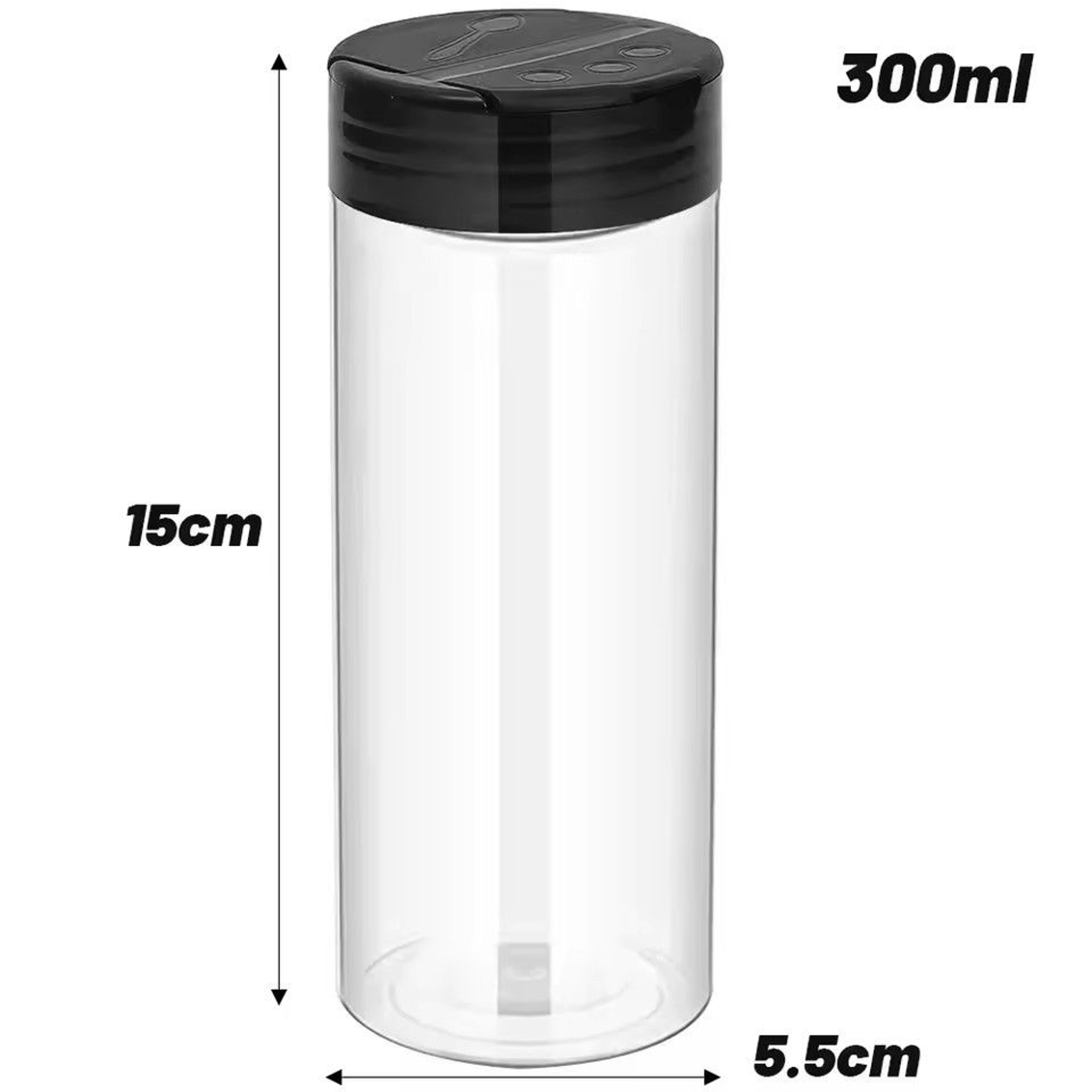 Plastic Spice Jars With Shaker Lids 13